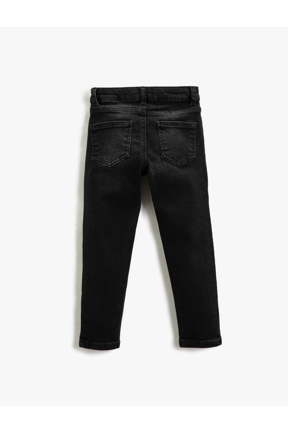 Koton شلوار جین ساق صاف کمر معمولی - با الاستیک قابل تنظیم