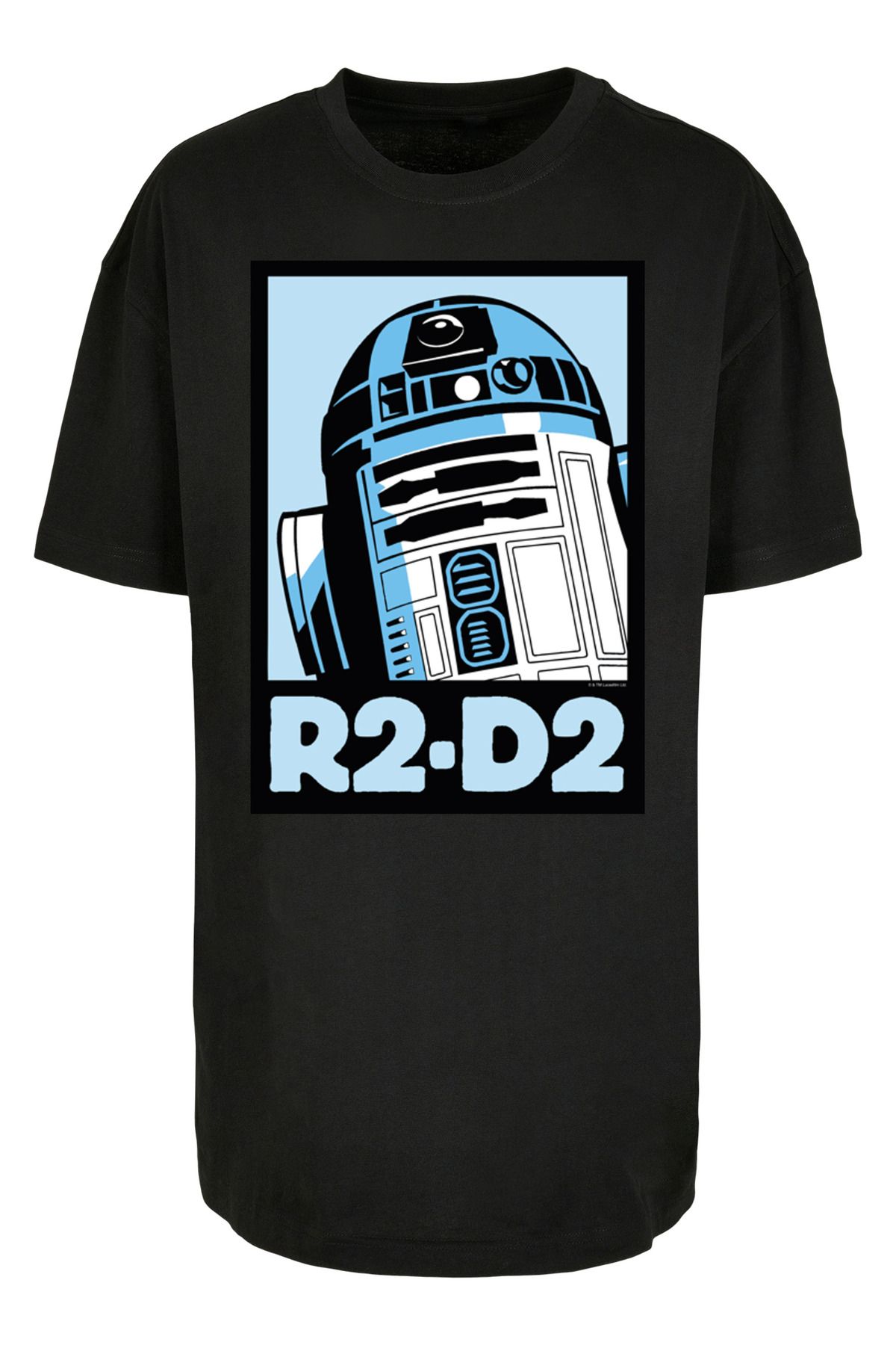 F4NT4STIC Star Wars R2-D2-Poster übergroßem Damen Trendyol Boyfriend-T-Shirt für mit Damen für 