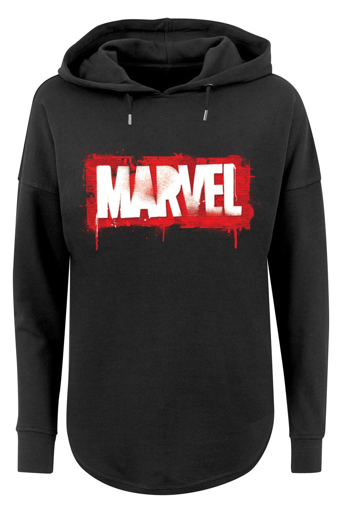 F4NT4STIC Damen Marvel Spray Logo und MARVEL – mit übergroßem  Damen-Kapuzenpullover - Trendyol