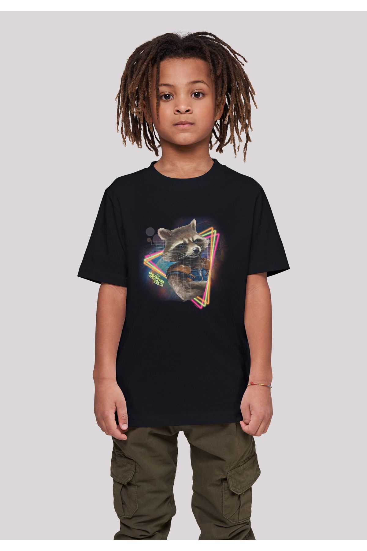 F4NT4STIC Kinder Marvel Guardians of the Galaxy Neon Rocket – Farbe MYTOYS  mit Kids Basic T-Shirt - Trendyol
