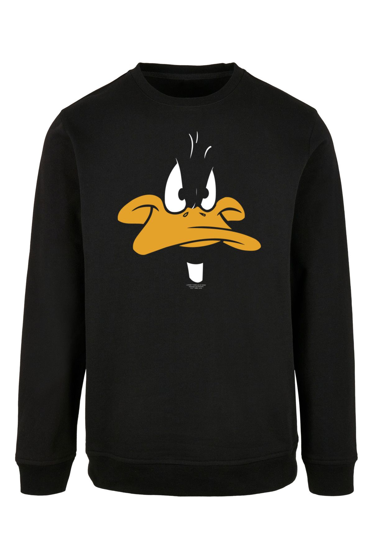 F4NT4STIC Herren Daffy Duck Big Face -BLK und LOONEY TUNES -OPT B NAPE mit  Basic Crewneck - Trendyol
