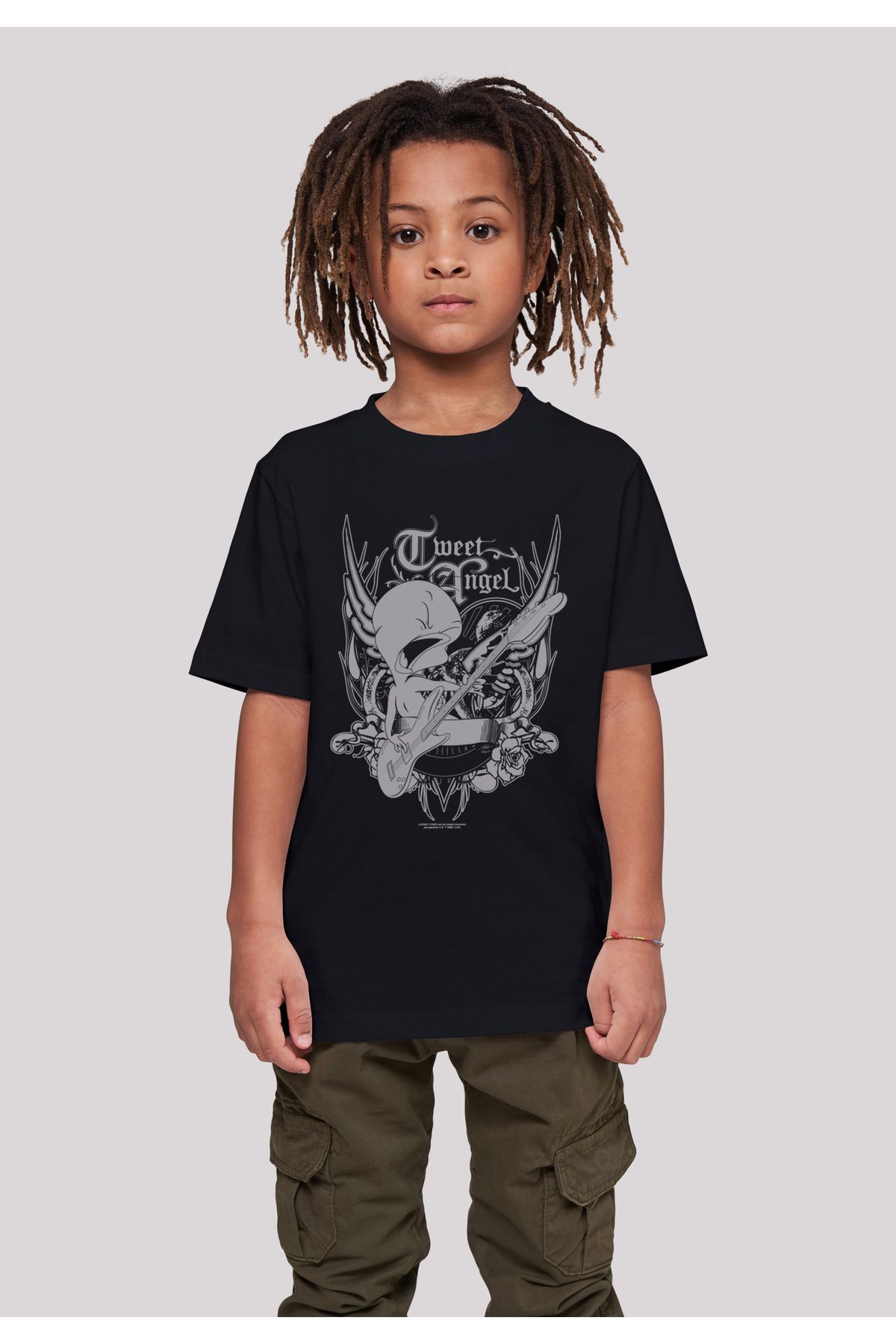 F4NT4STIC Kinder Looney Tunes Tweety Pie Rock mit Kids Basic T-Shirt -  Trendyol