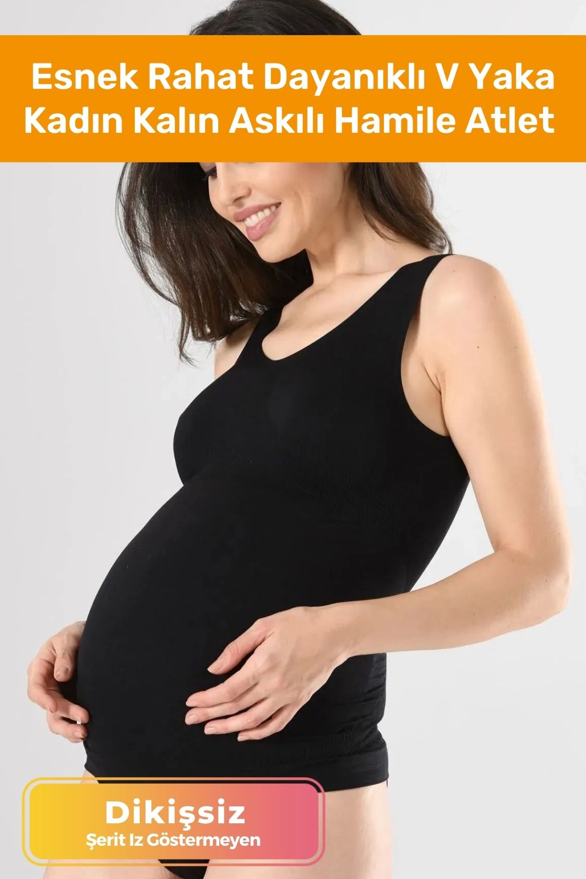 Pastimore Maternity Camisole - Black - Trendyol