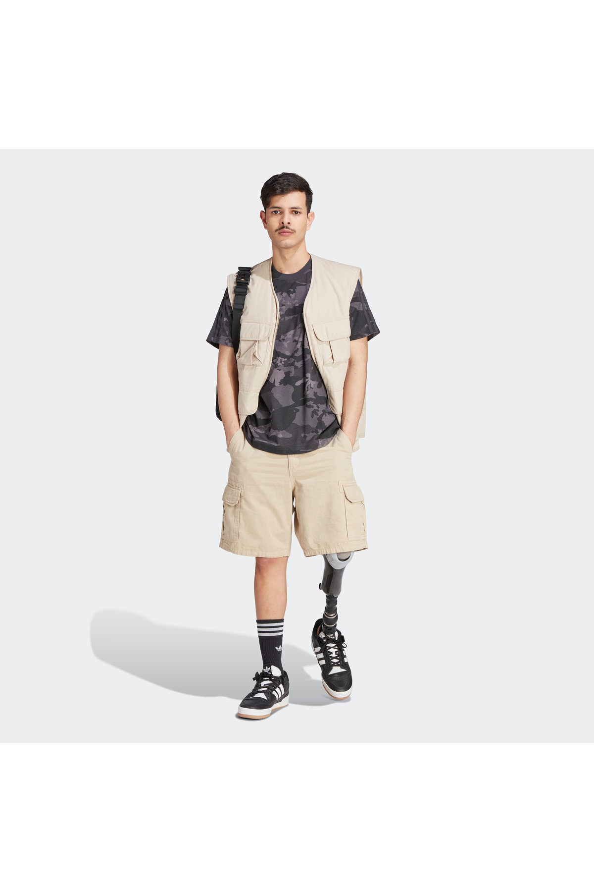 تیشرت adidas آدیداس مردانه اصلی Camo Aop Tee Iı8178 اورجینال - تصویر 6