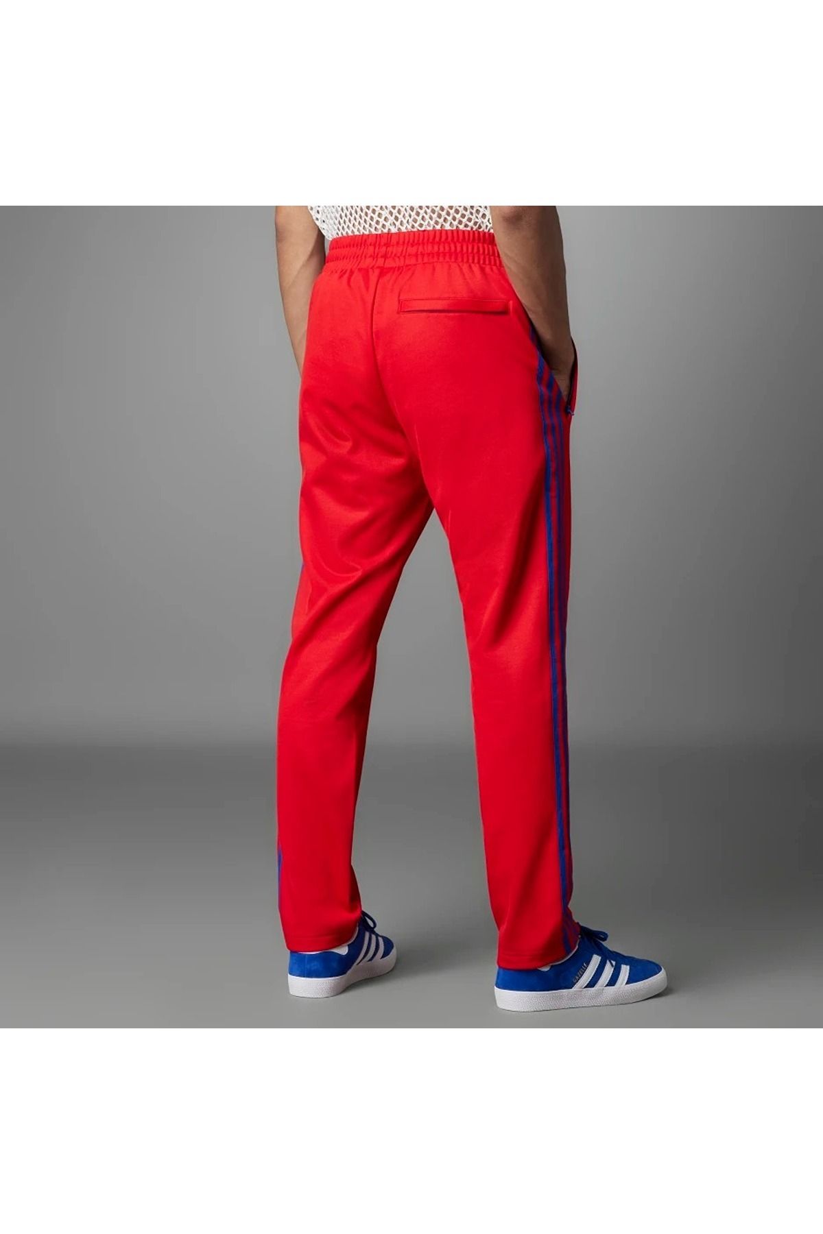 Black and hotsell red adidas sweatpants