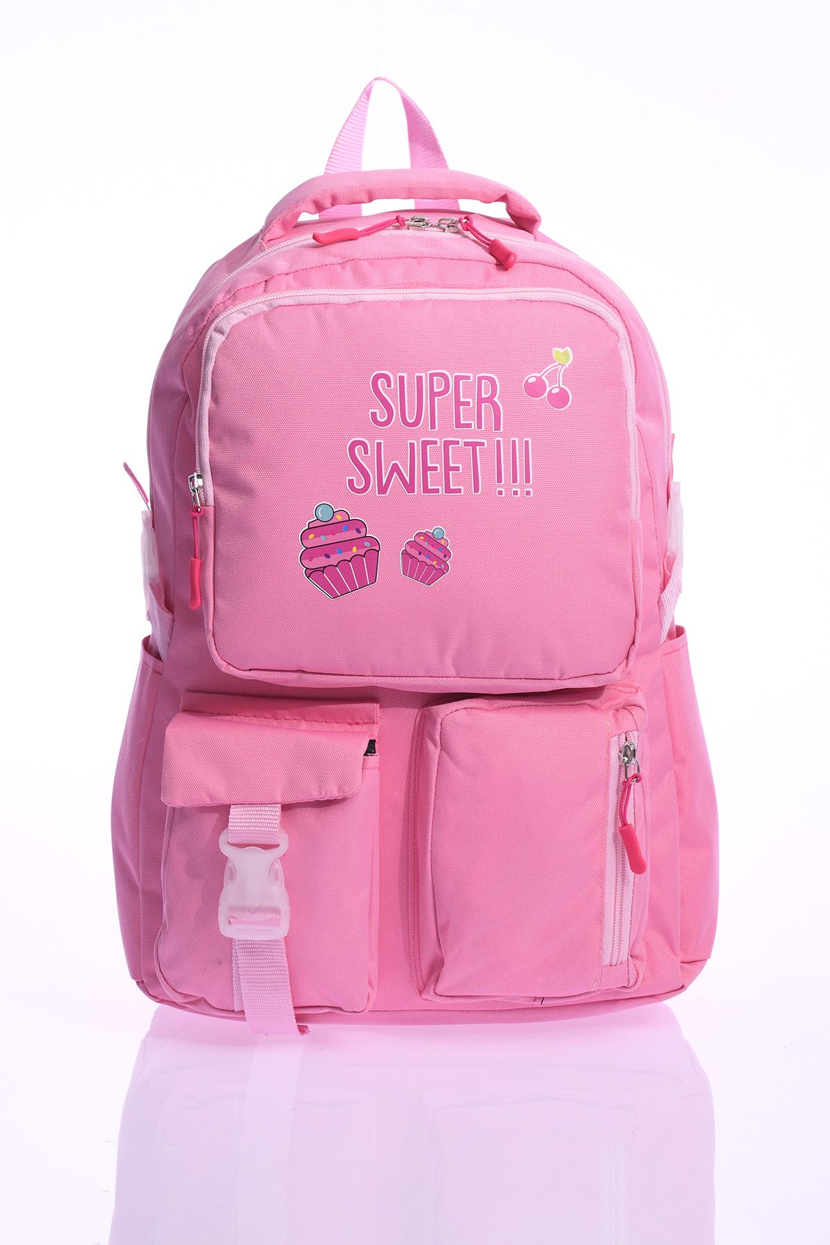 کیف مدرسه مردانه و زنانه HKN 9012 BACKPACK SCHOOL PINK چند رنگ By Hakan