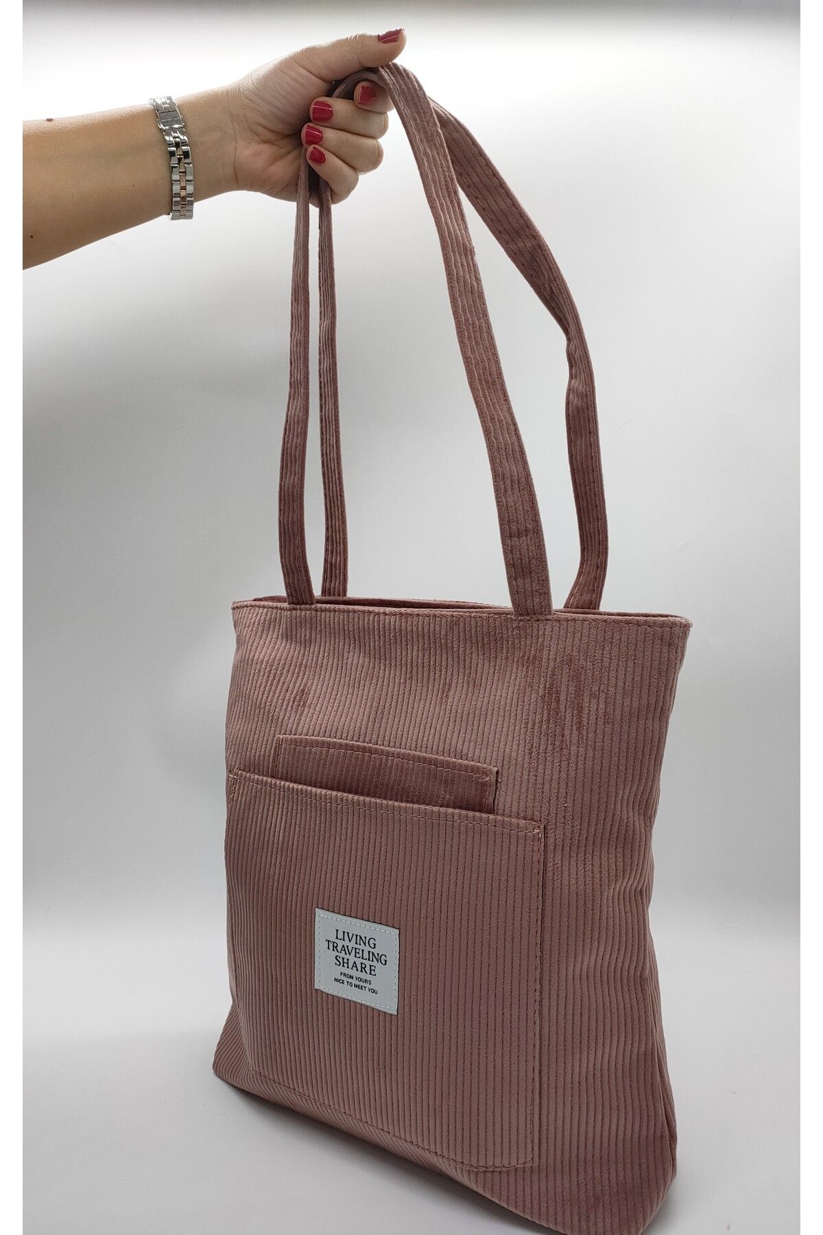 Posh Bags Shoulder Bag Velvet Trendyol