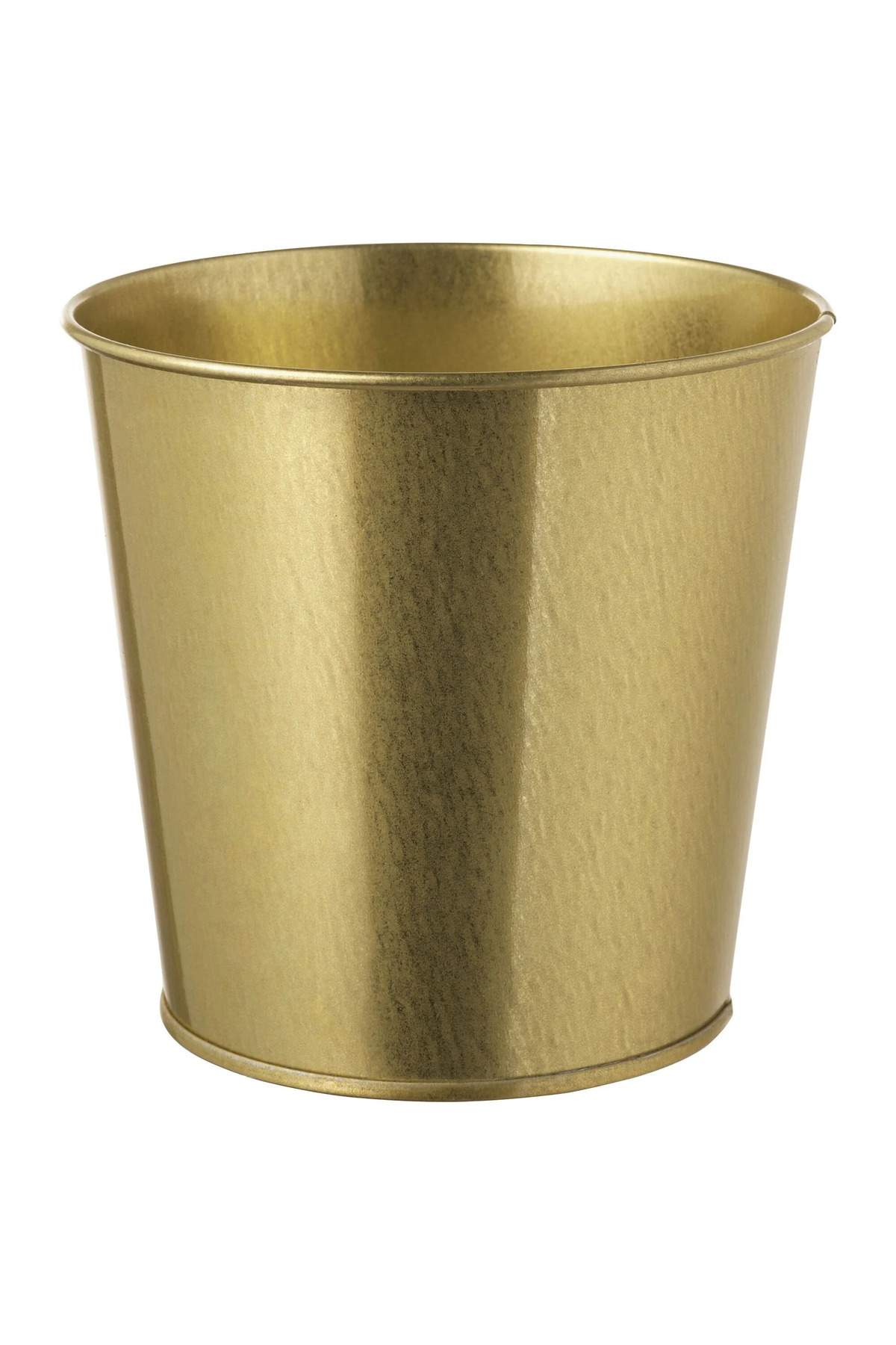 IKEA DAIDAI pirinç rengi 12 cm çelik saksı