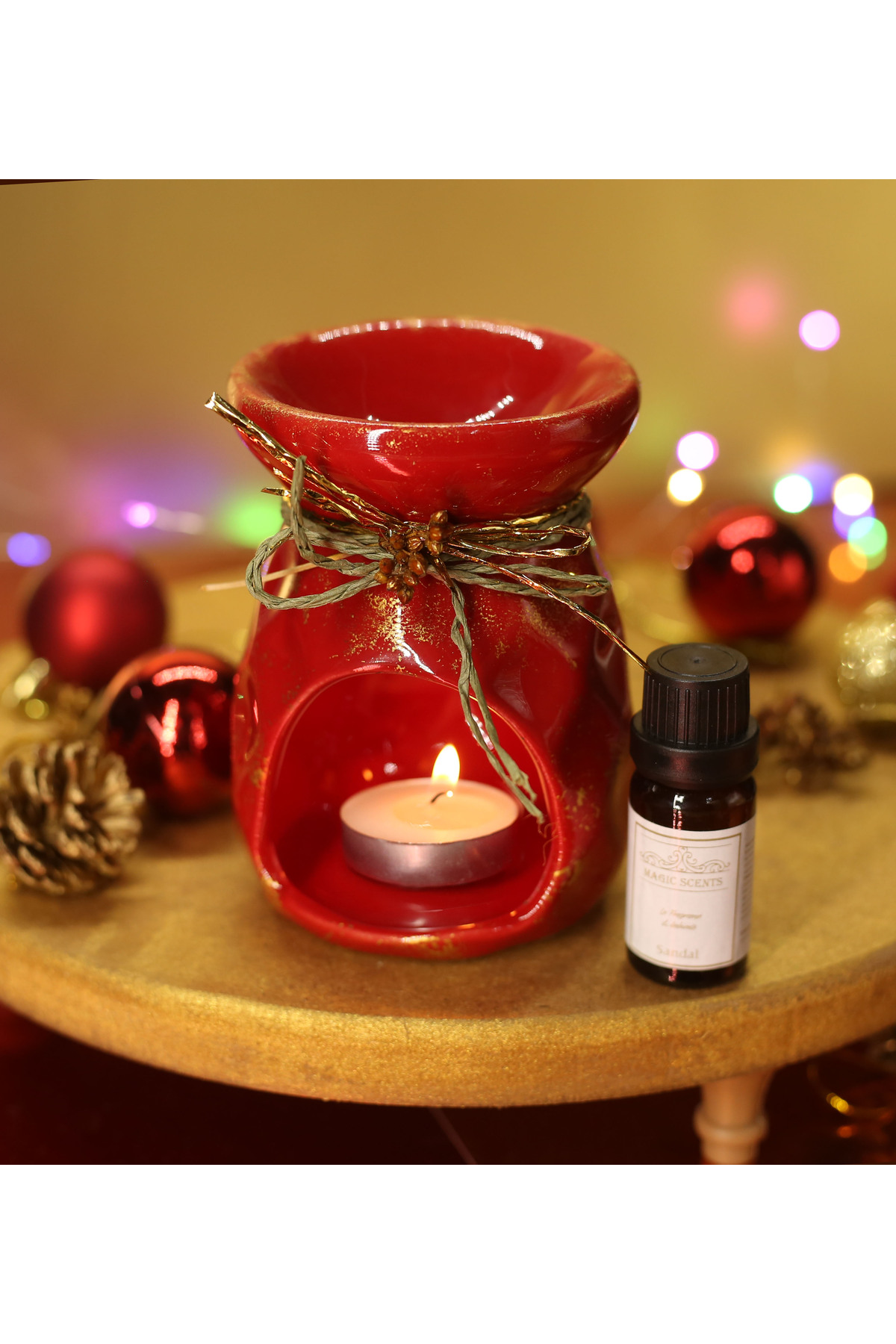 SPECIAL FOR NEW YEAR Pineapple Designed Censer & Censer Scent Gift Set