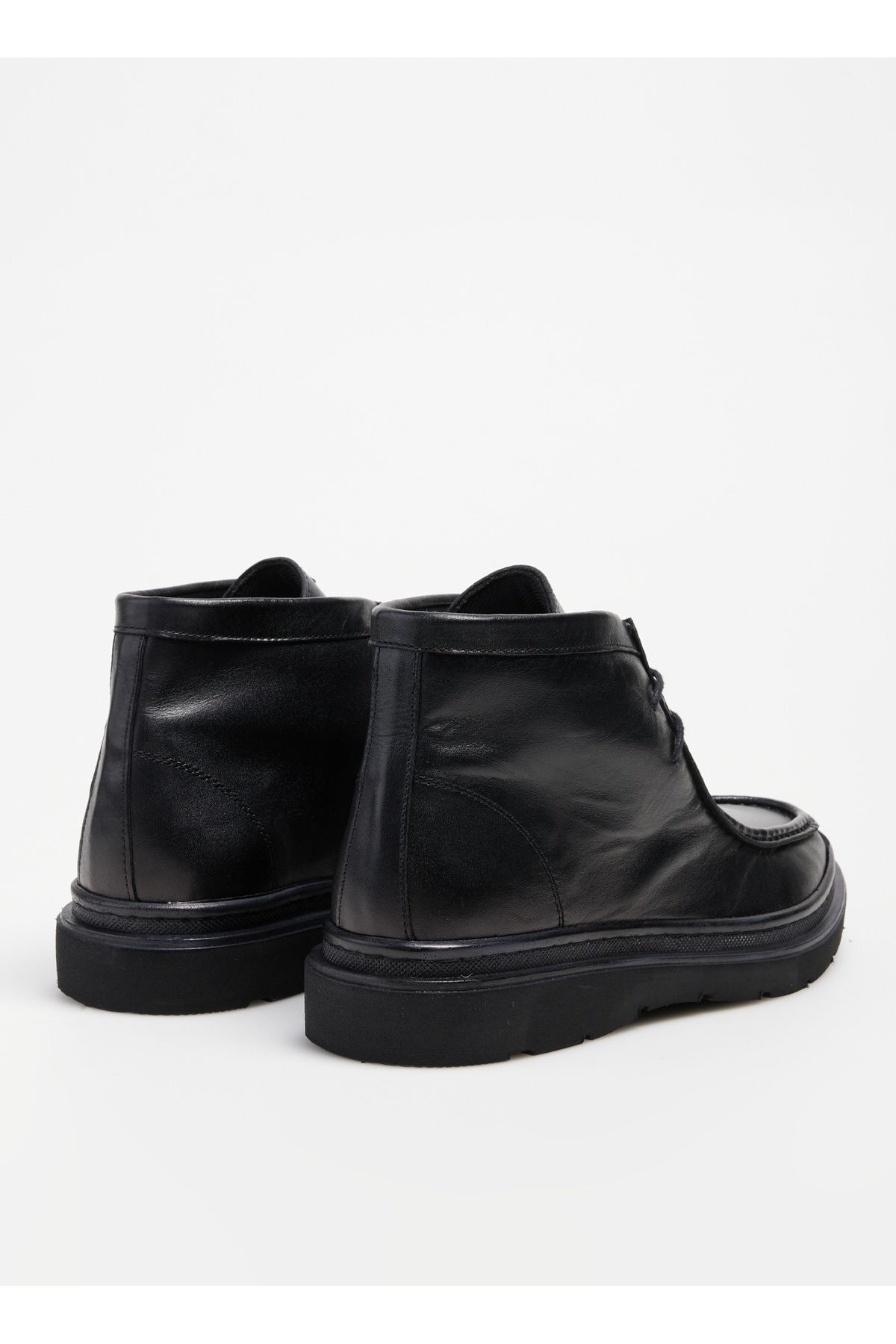 FABRIKA COMFORT-Kriens Men's Black Leather Boots 2