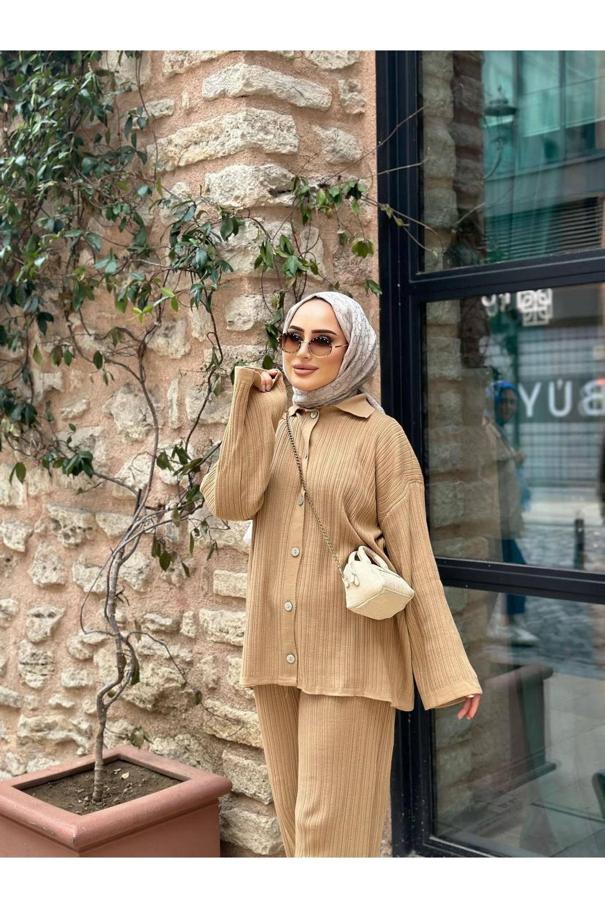ست بالاپایین پوشیده چند رنگ زنانه SET اورجینال Rimel Moda