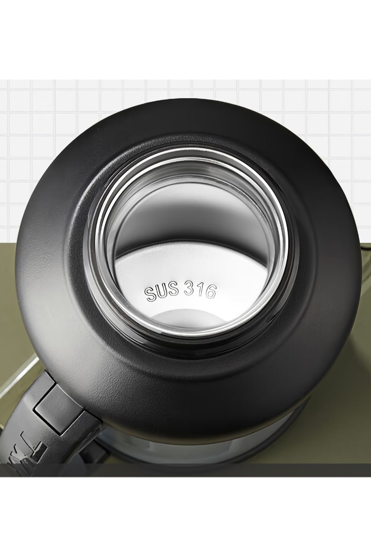 فلاسک نود 1650ml SUS 316 ترموس استیل ضدزنگ با ظرفیت بزرگ طناب قابل حمل T2028 TKK
