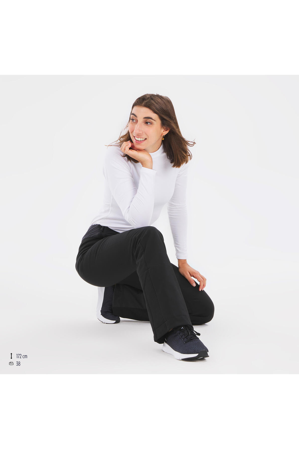 شلوار اسکی و اسنوبورد زنانه برند دکاتلون اصل 328165 - تصویر 3