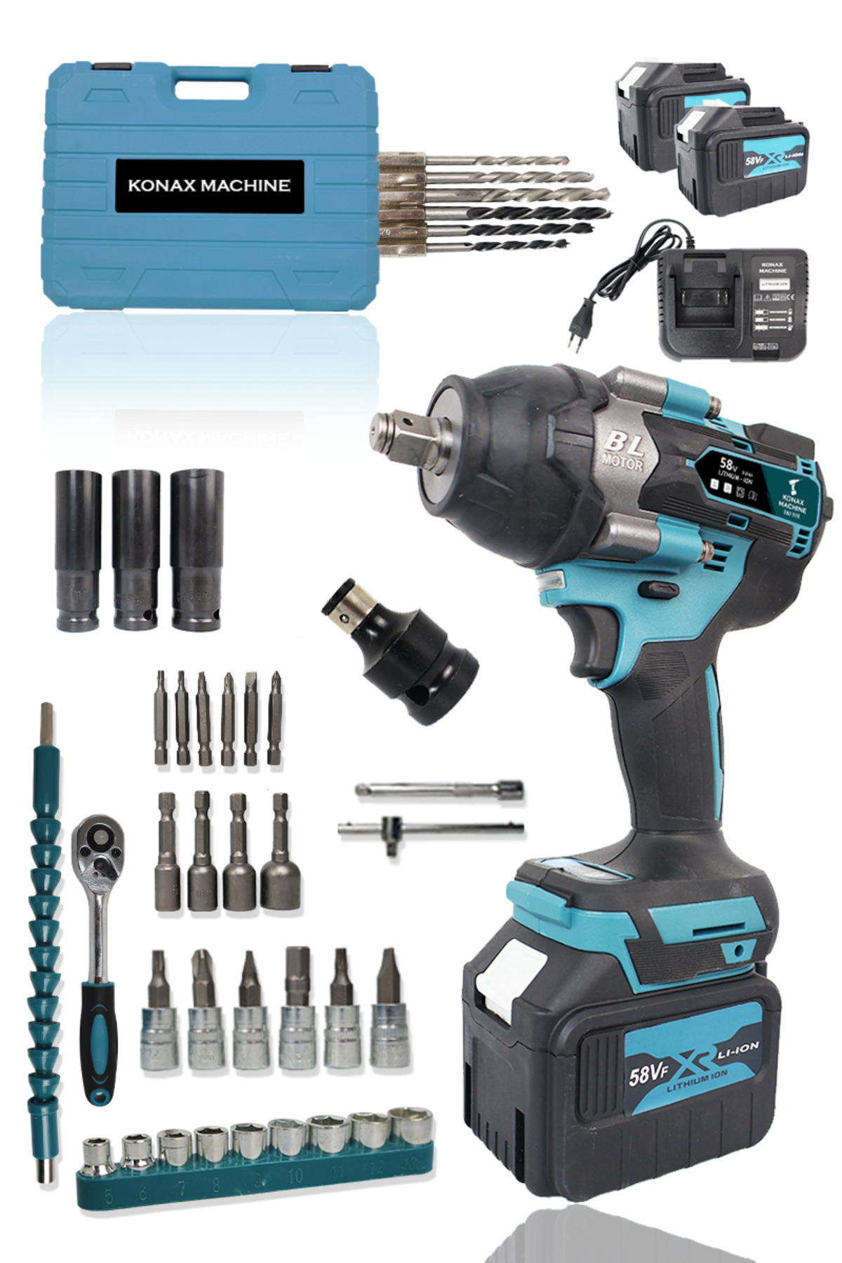 Konax Machine 800 NM SÜPER TORKLU SOMUN SÖKME VE SIKMA - Fiyatı