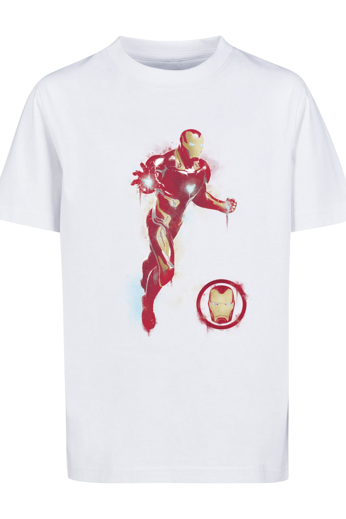 F4NT4STIC Kinder Marvel Avengers Endgame Man Trendyol für mit Painted - Iron Basic-T-Shirt Kinder