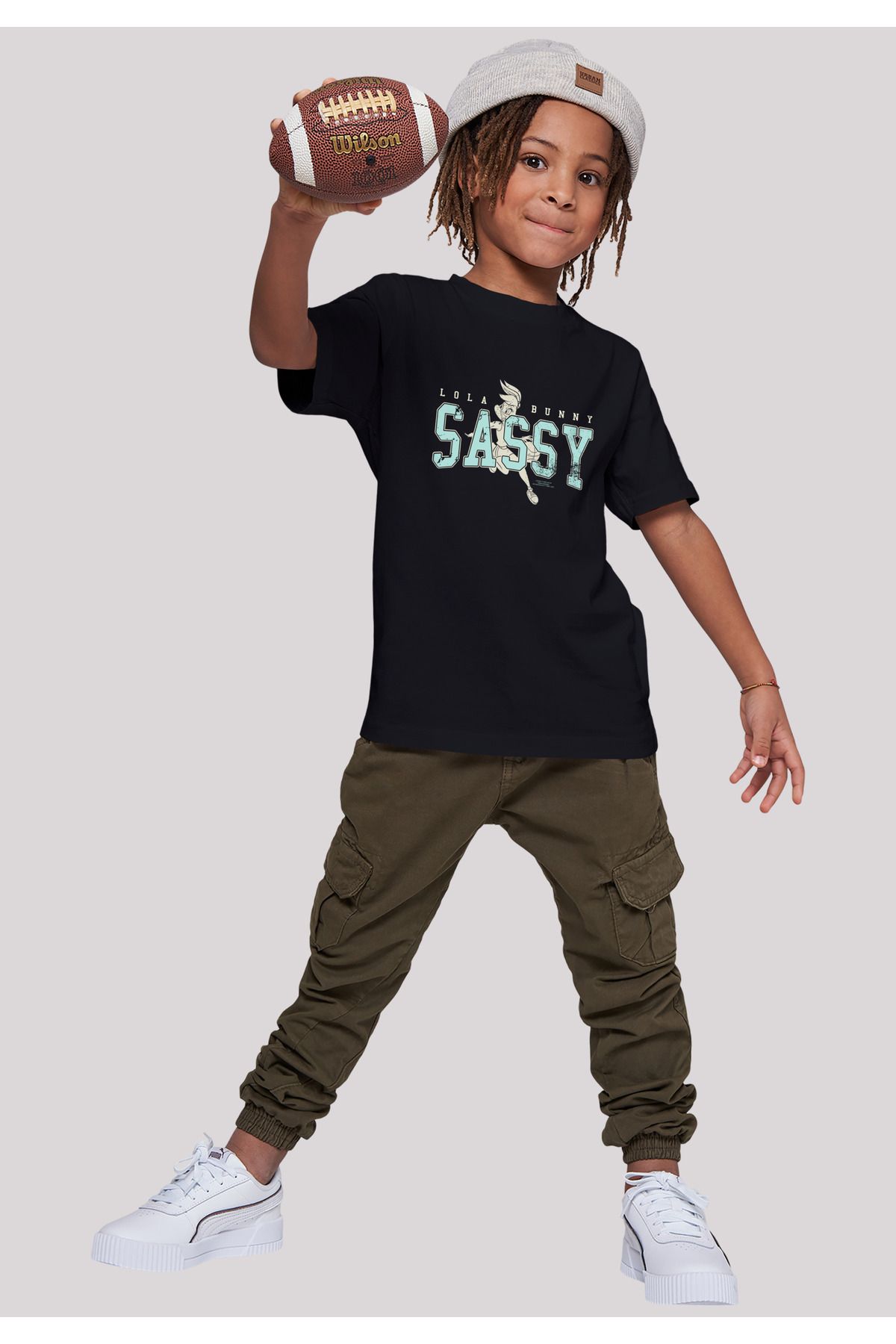 F4NT4STIC Kinder Looney Tunes Lola Bunny Sassy mit Kids Basic T-Shirt -  Trendyol