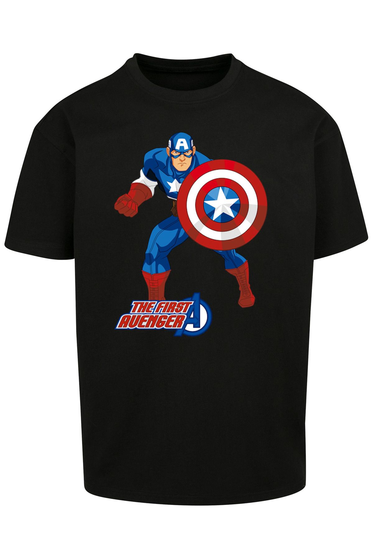 Captain america t shirt herren hotsell