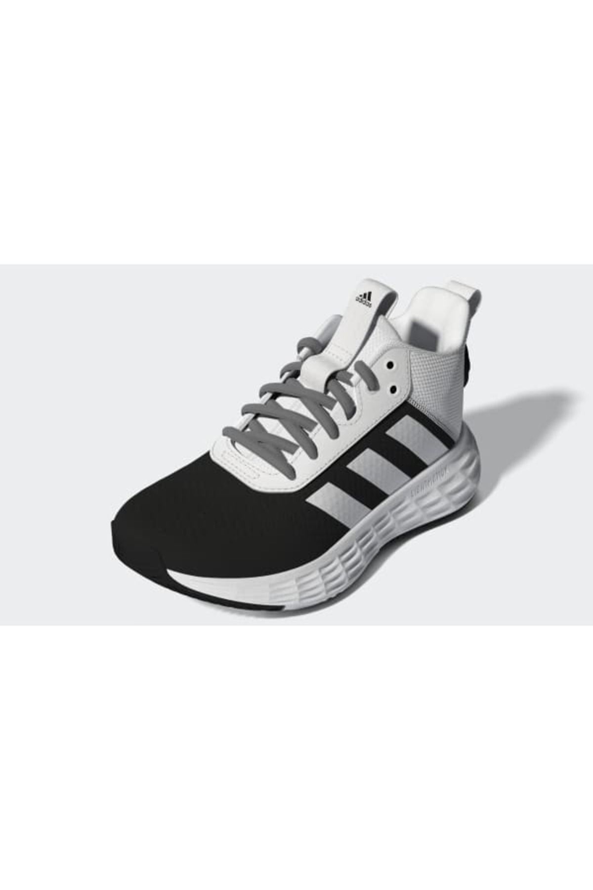 adidas Basketball Shoes White Flat