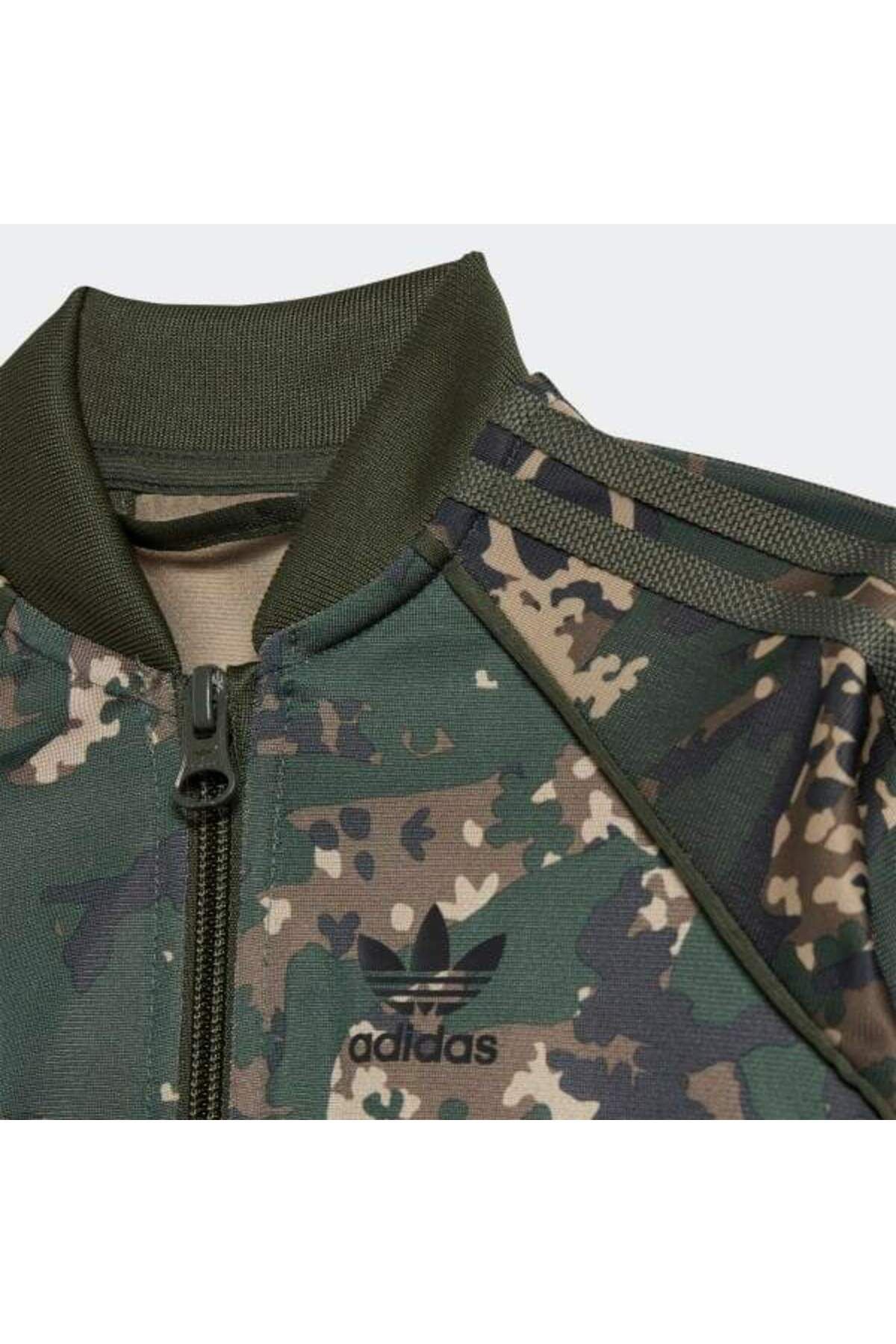 Adidas superstar track jacket clearance camo