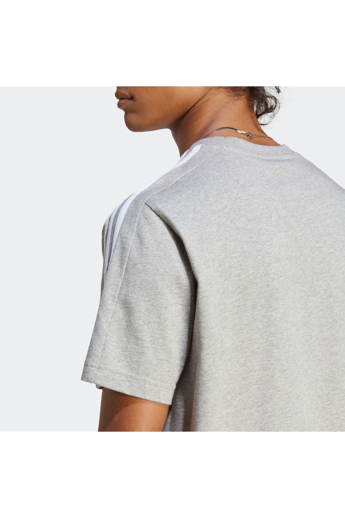 Dark grey adidas t shirt on sale