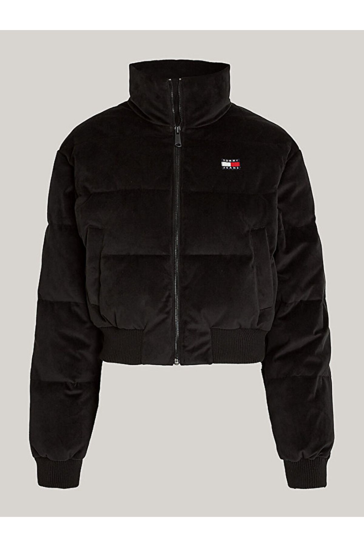 Tommy hilfiger 2024 velvet puffer jacket