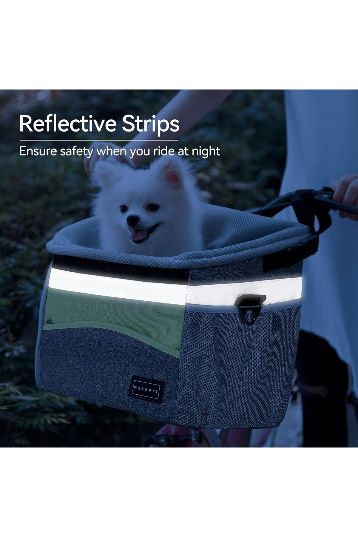 Petsfit safety dog bike basket 2025