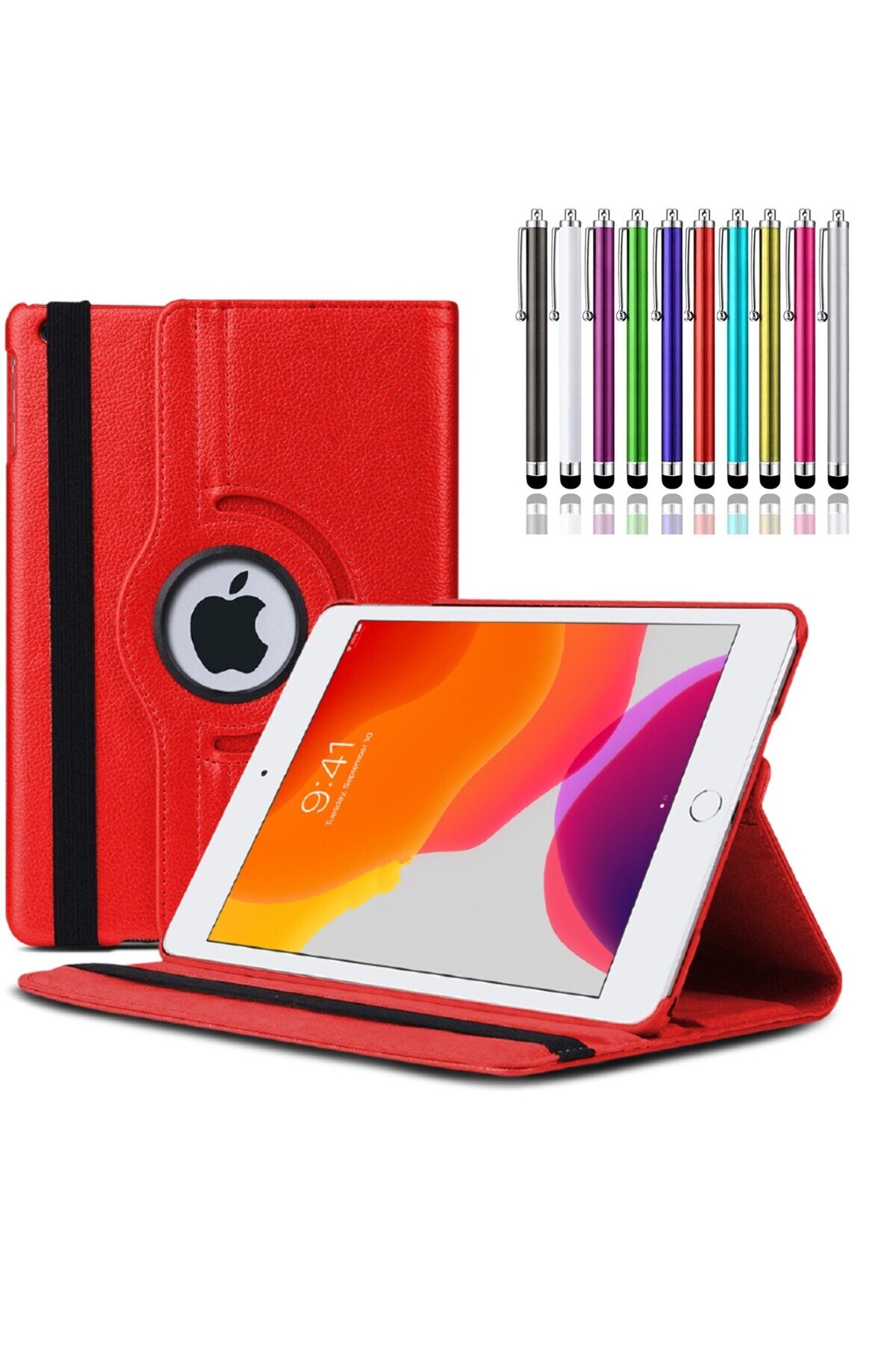 Ipad 4 Case A1458 A1459 A1460 Compatible 360° Rotating Tablet Case + Pen