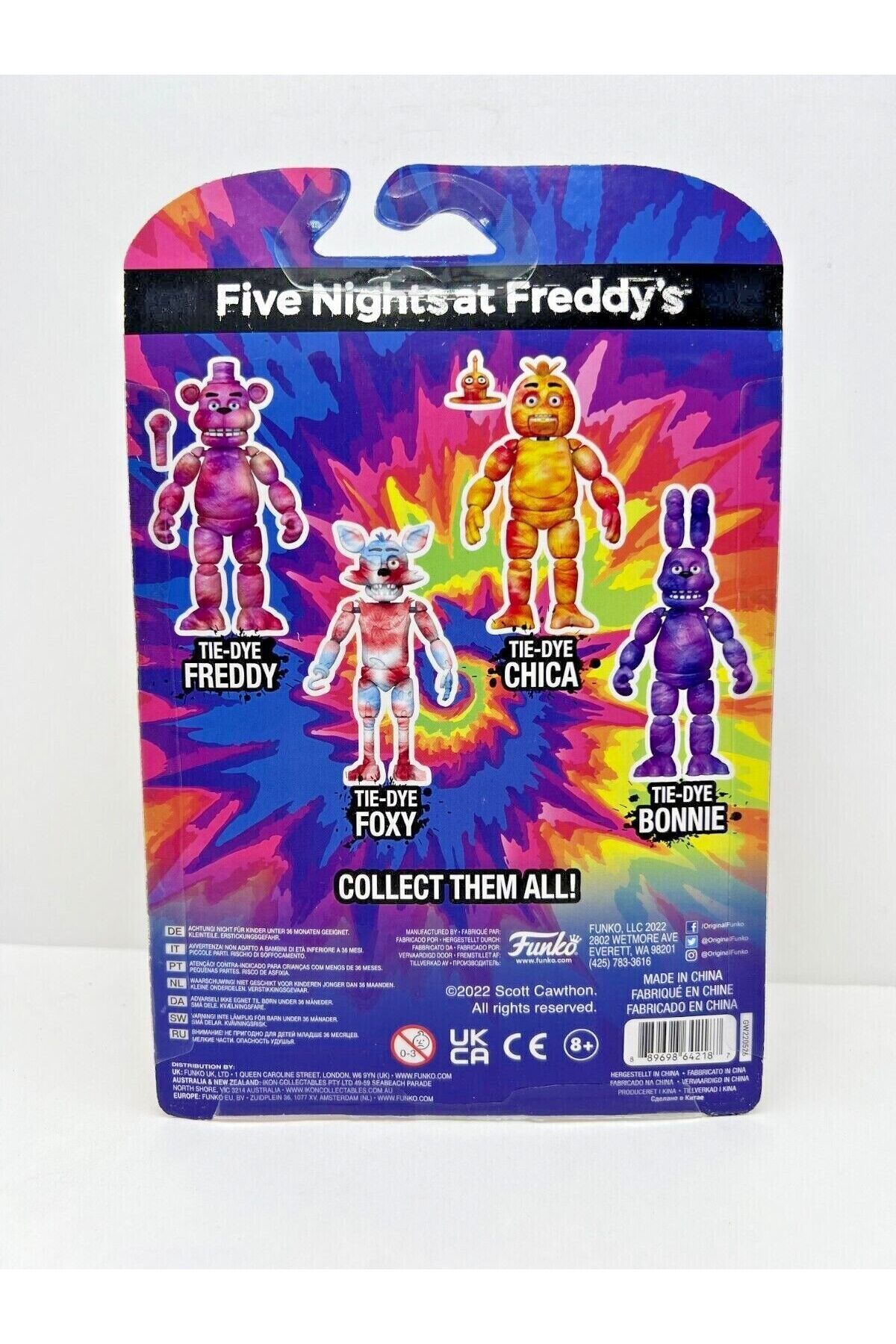 Funko ACTION FIGURE: Five Nights at Freddy's Tie-Dye - Foxy - Trendyol