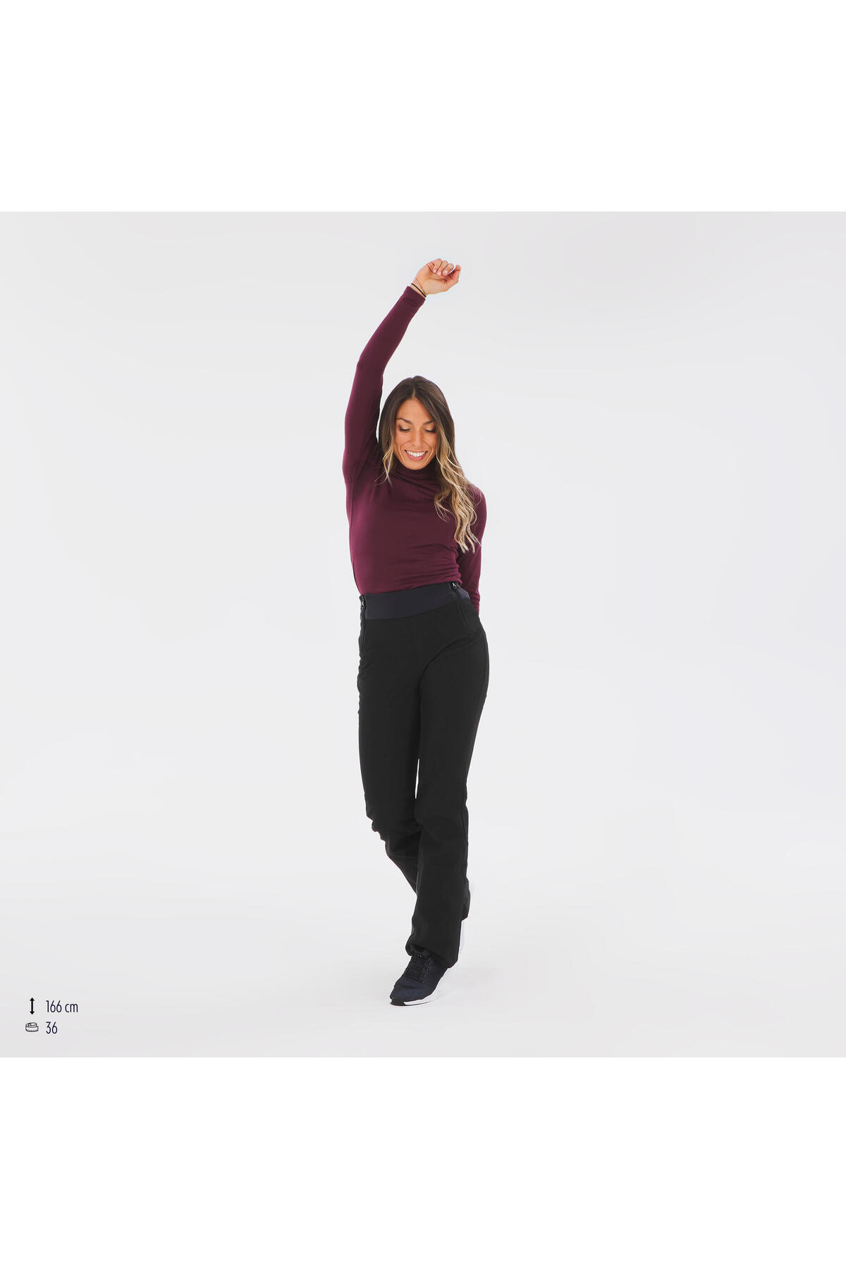 شلوار اسکی و اسنوبورد زنانه برند دکاتلون اصل 328165 - تصویر 8