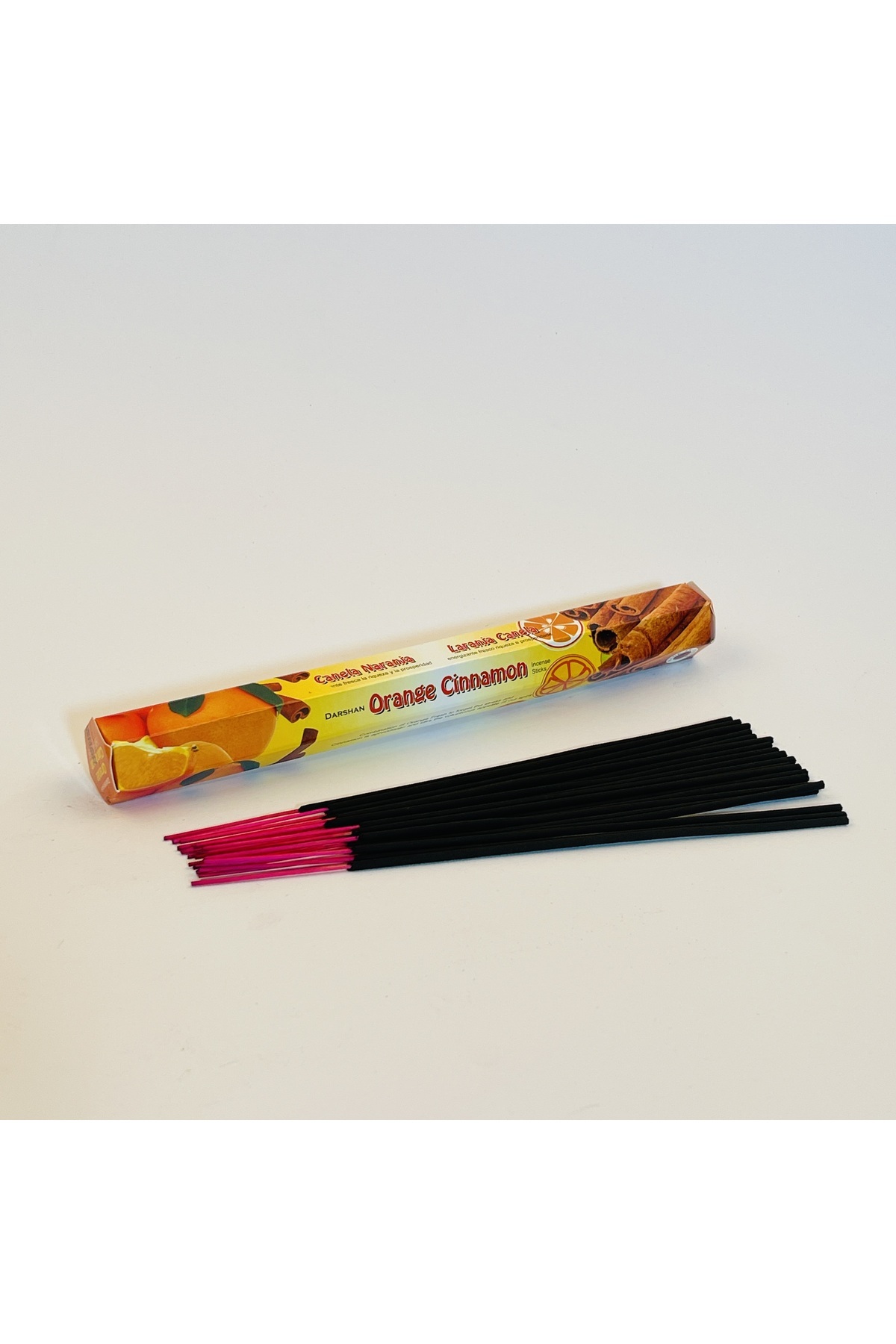 Orange Cinnamon Hexa 20-Stick Incense (Burning Time Up to 1 Hour)
