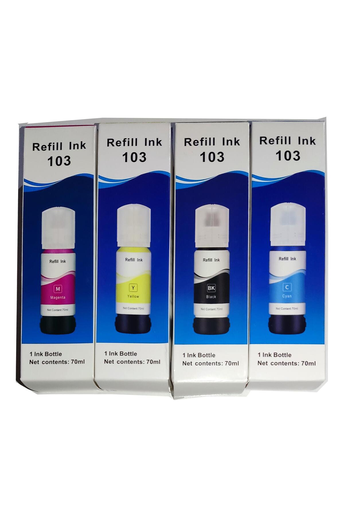 Melsan For Epson L3252 META Mürekkep Muadil Set 4 Renk Takım