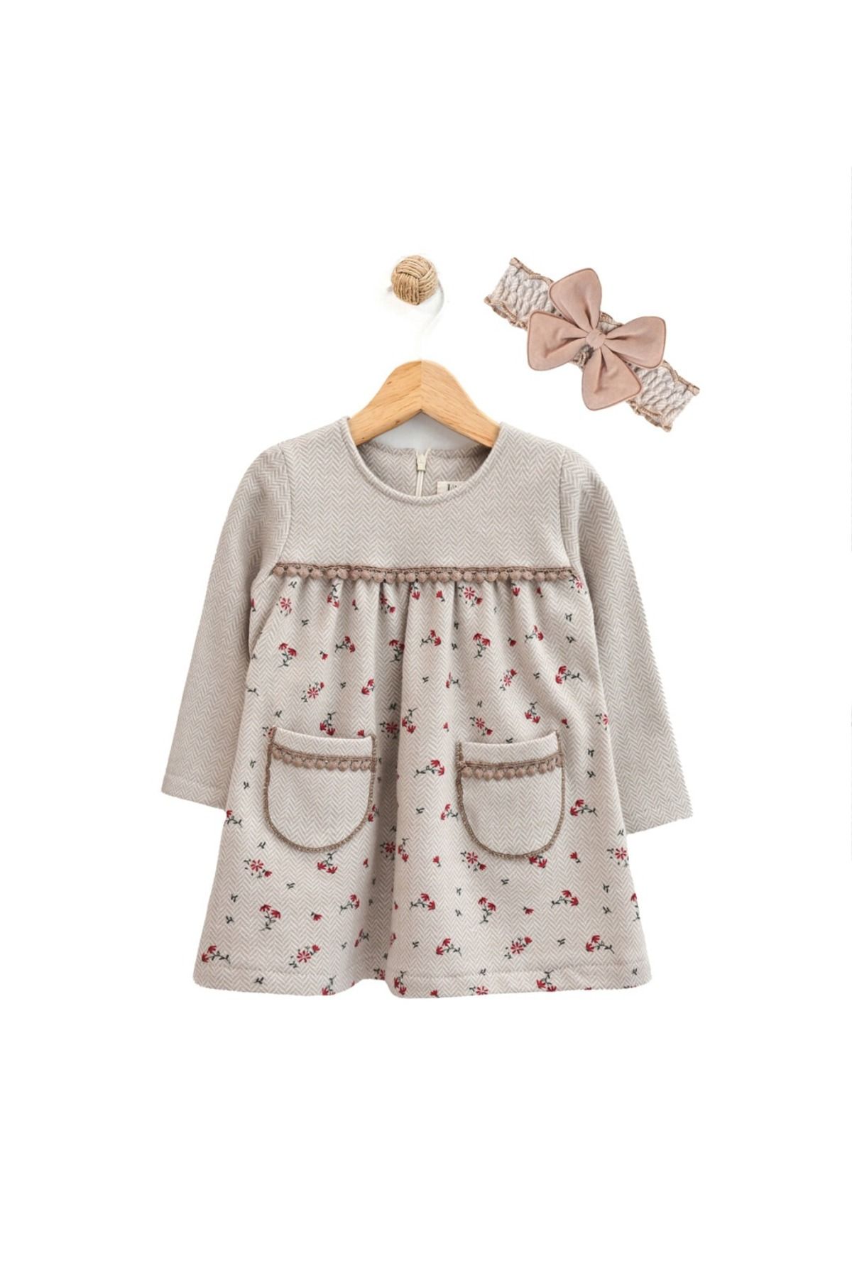 Baby girl dress and headband deals set