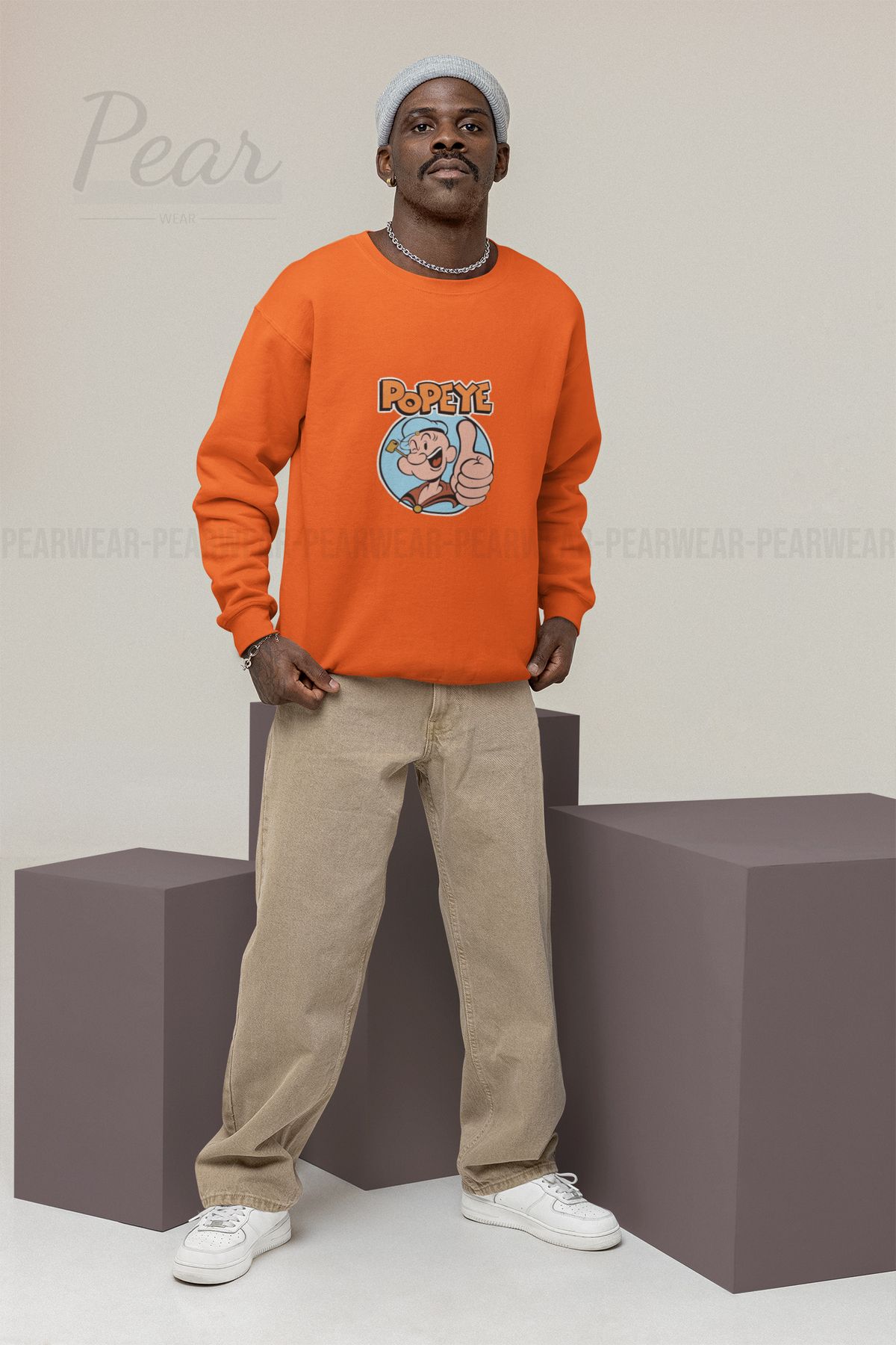 Red popeye 2025 sweatshirt