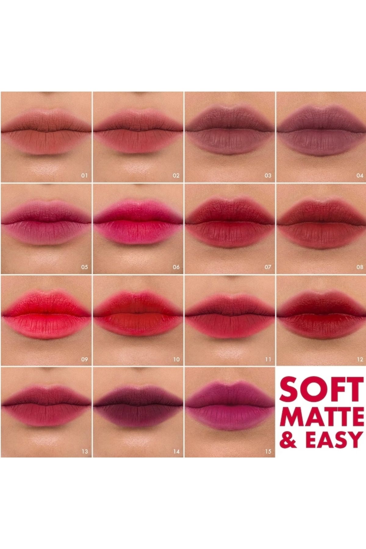SEPHORA-Matte Liquid Lipstick Soft Matte & Easy - Matte Rouge 4,5 ml 4