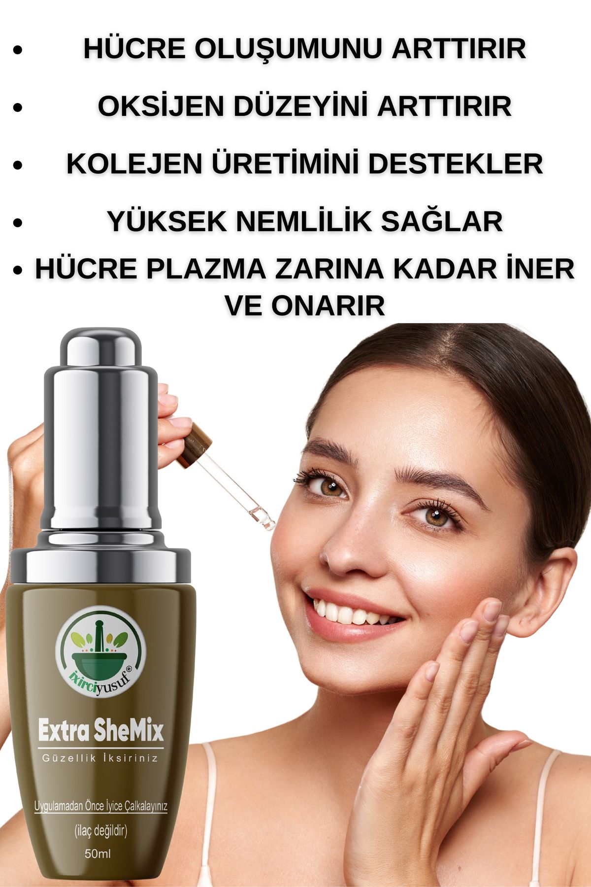 لایه برداری + سرم با پشتیبانی از Ester-C / Squalene (50 میلی لیتر) ixirciyusuf