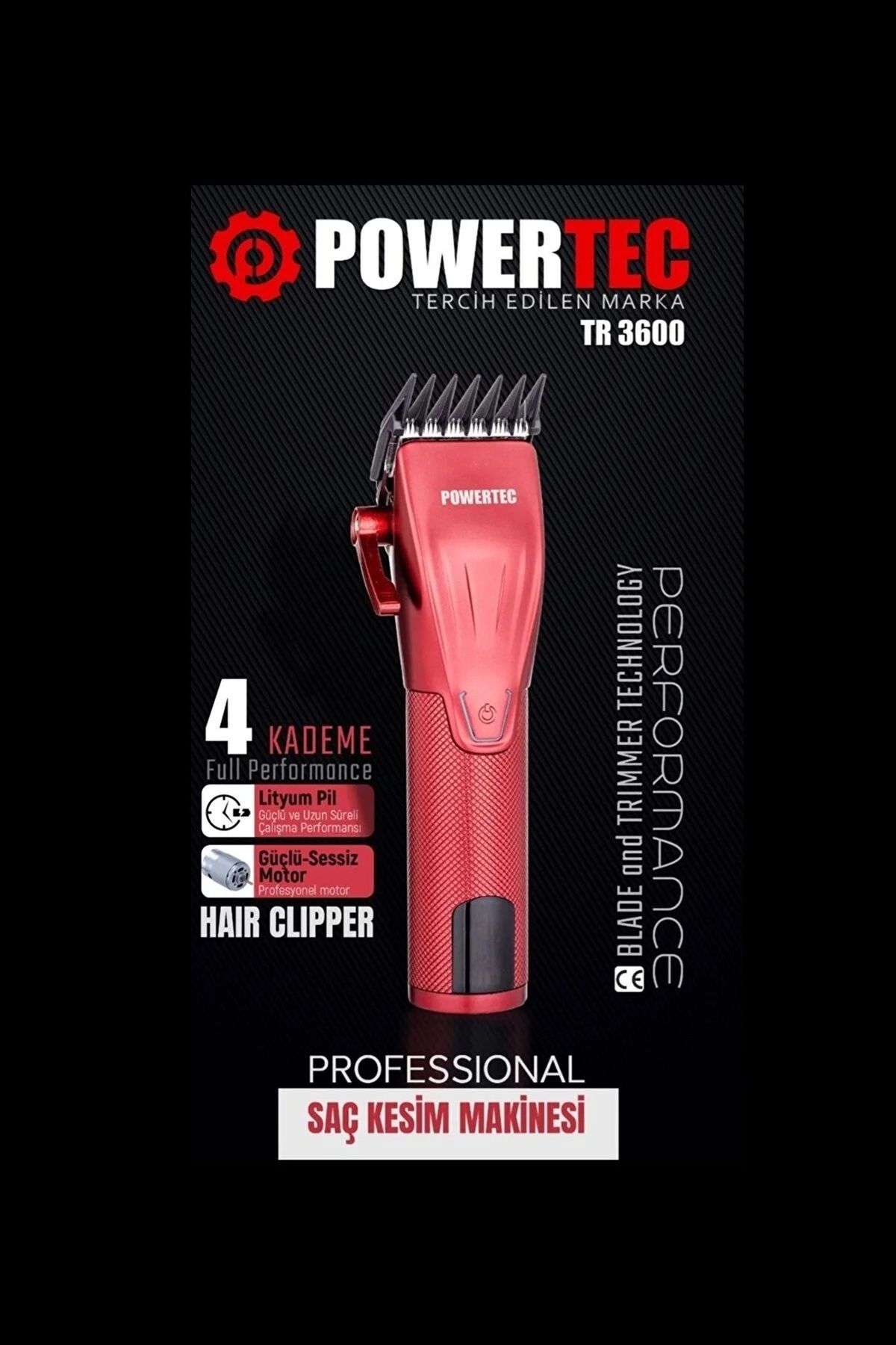 TR-3600 Prof. Saç Tıraş Makinası