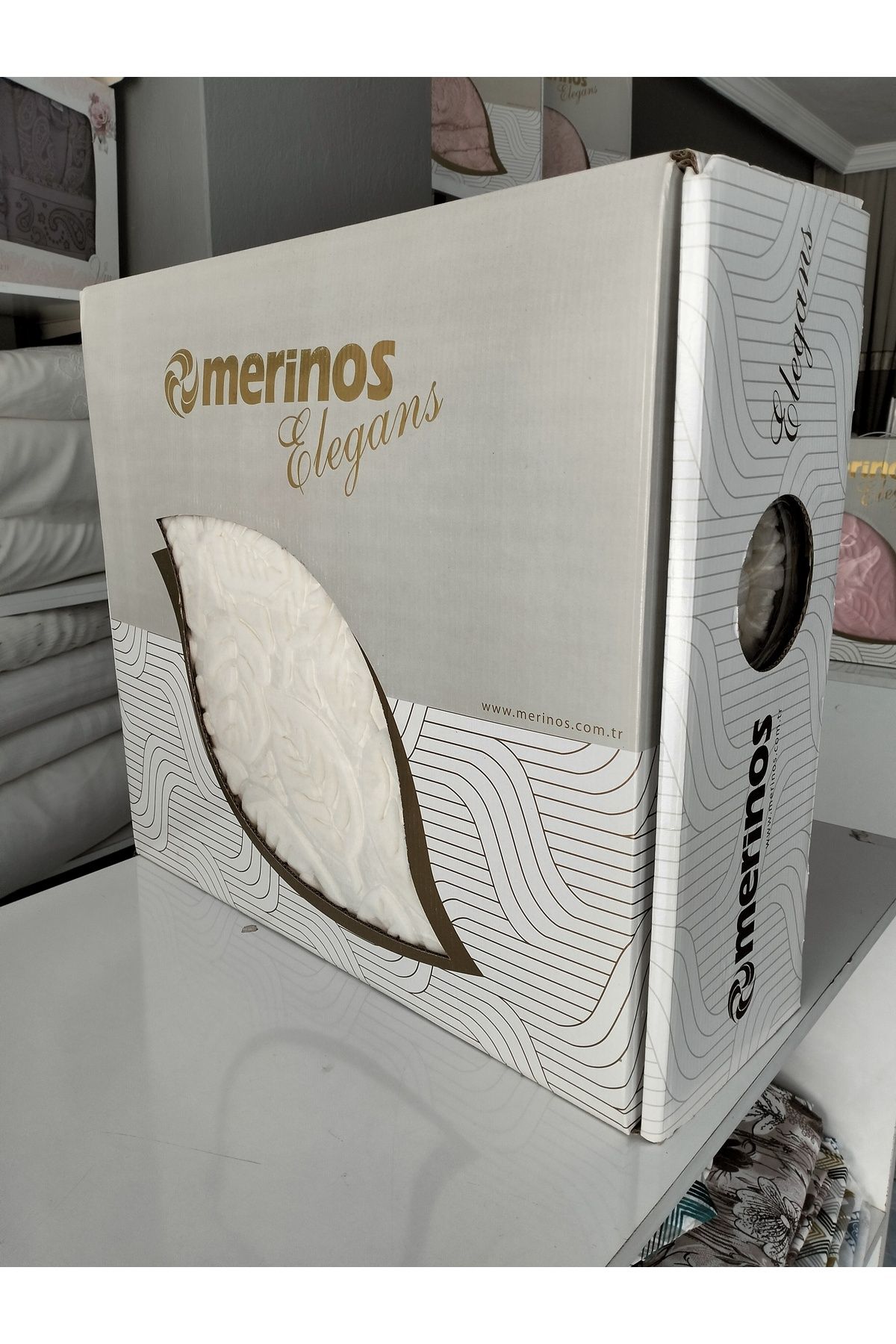 MERİNOS ELEGANS ÇİFT KİŞİLİK EMBOS VİZON BATTANİYE