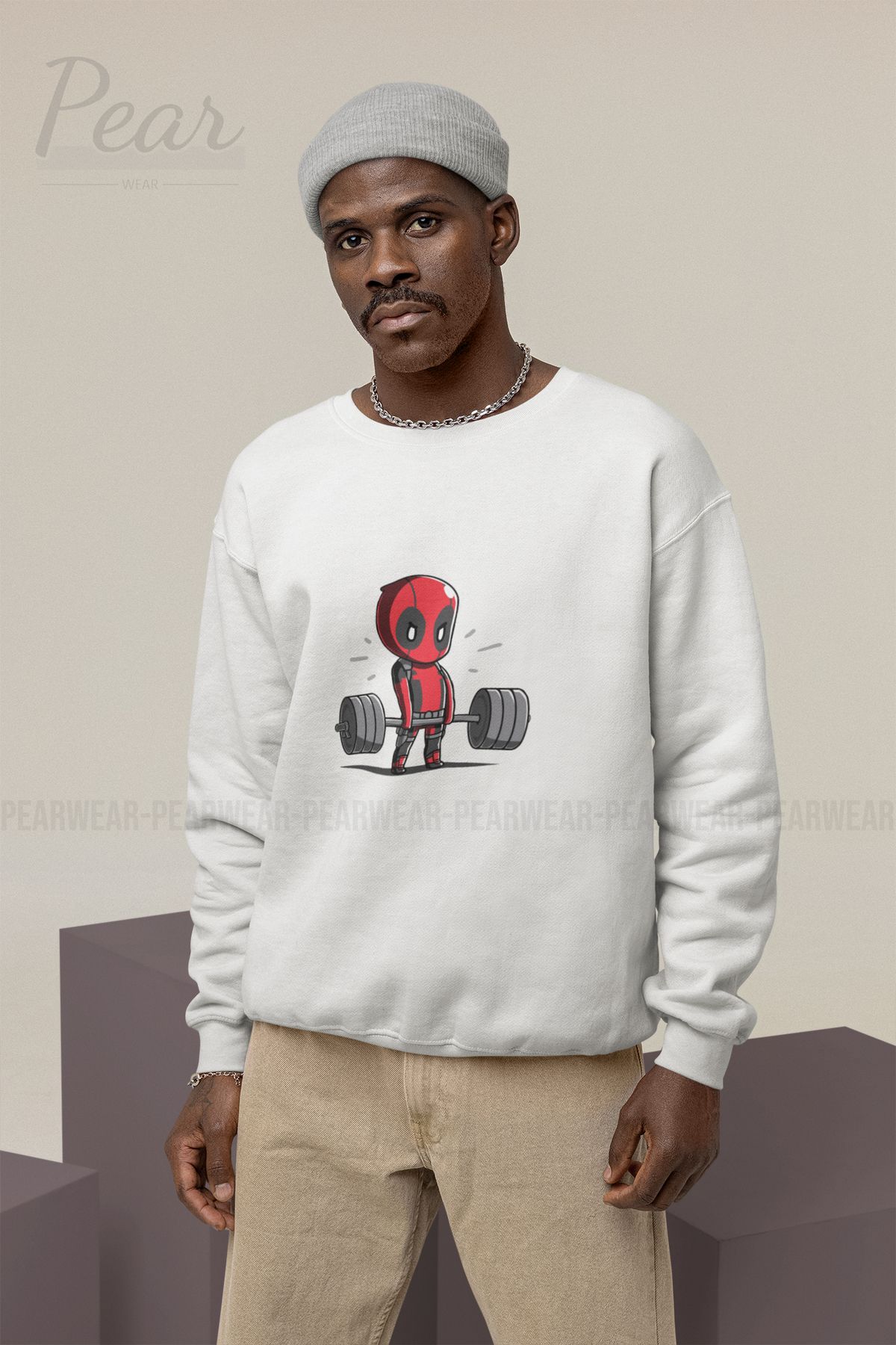 Sweatshirt deadpool discount