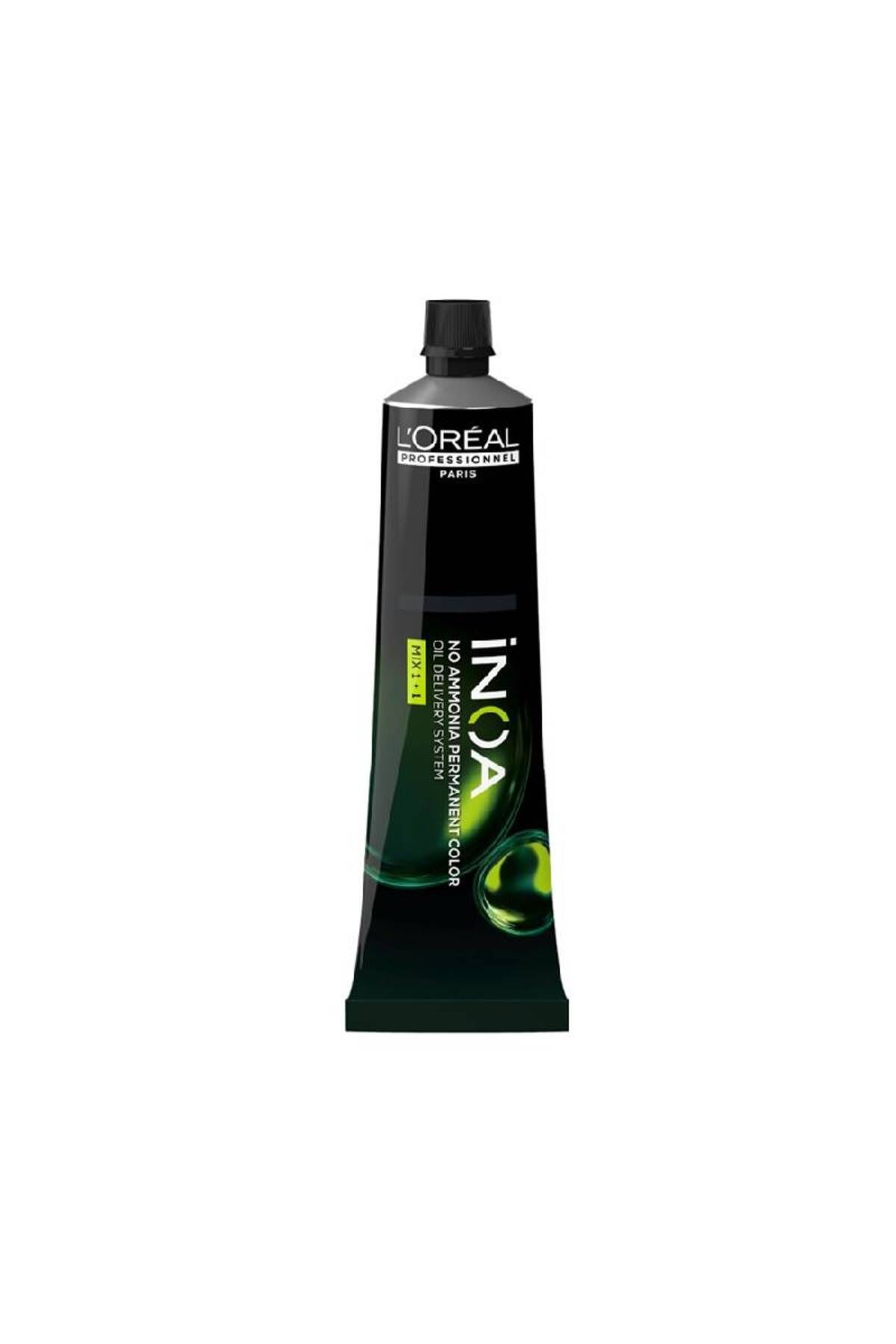 رنگ موی شاه بلوطی تیره Loreal New Inoa بدون آمونیاک 60 گرم L'oreal Professionnel