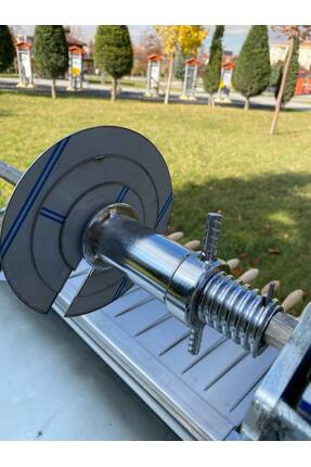 Endüstriyel Krom et tutma diskleri 8 parça - 5, 8, 12, 17 cm ölçülerinde 1 ta...