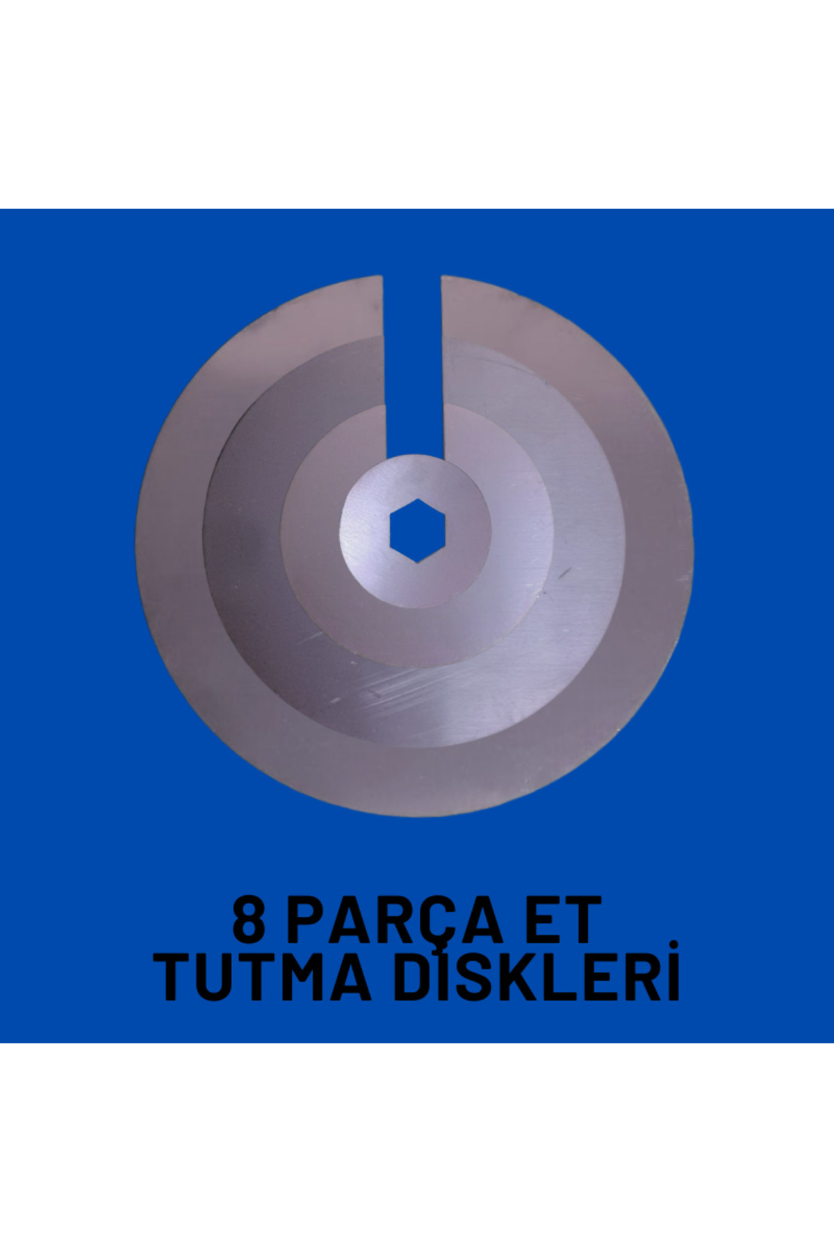 Krom et tutma diskleri 8 parça - 5, 8, 12, 17 cm ölçülerinde 1 takım (Cağ kebabı - Yatıkj Döner) 2