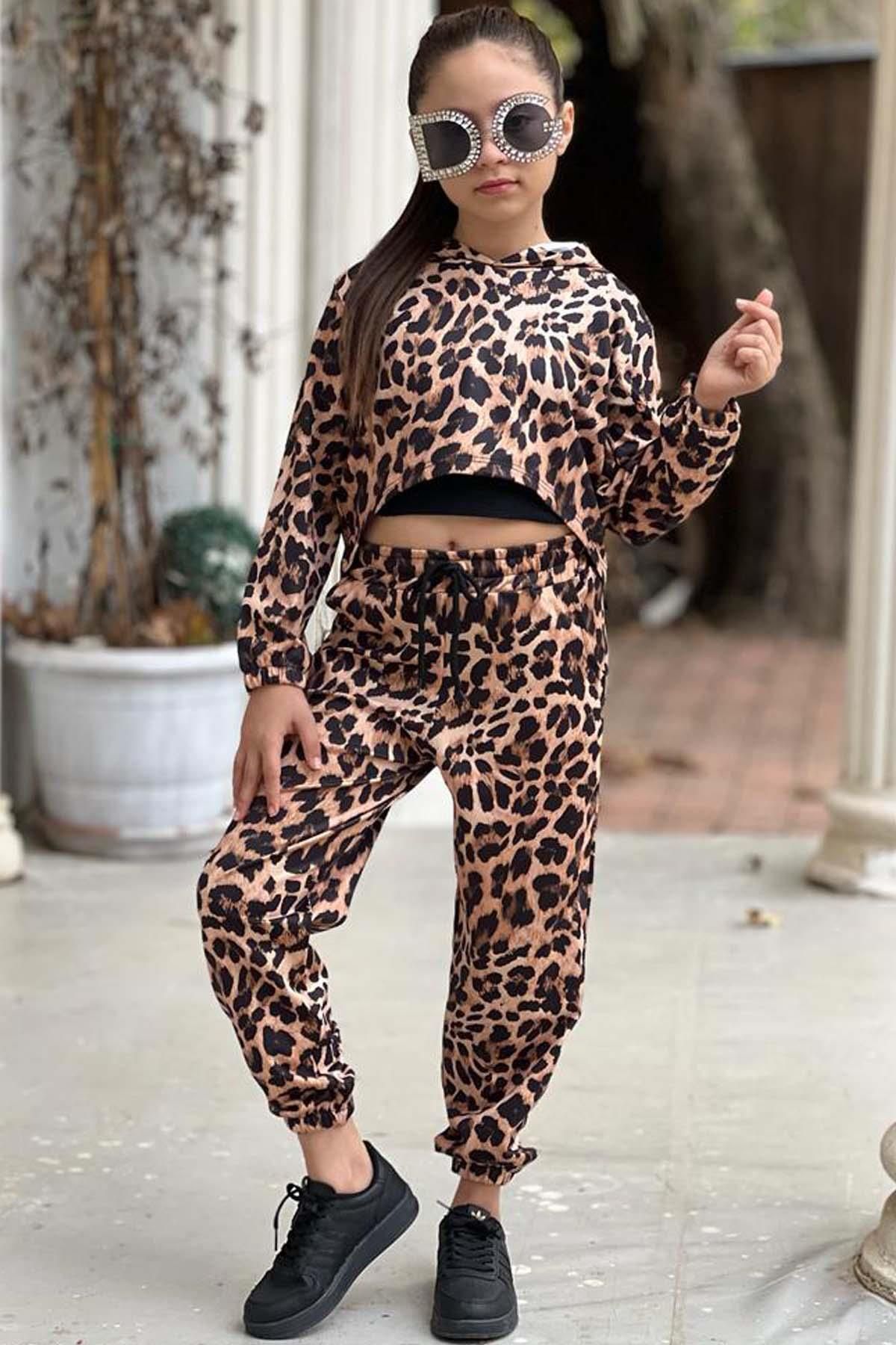Leopard tracksuit sale
