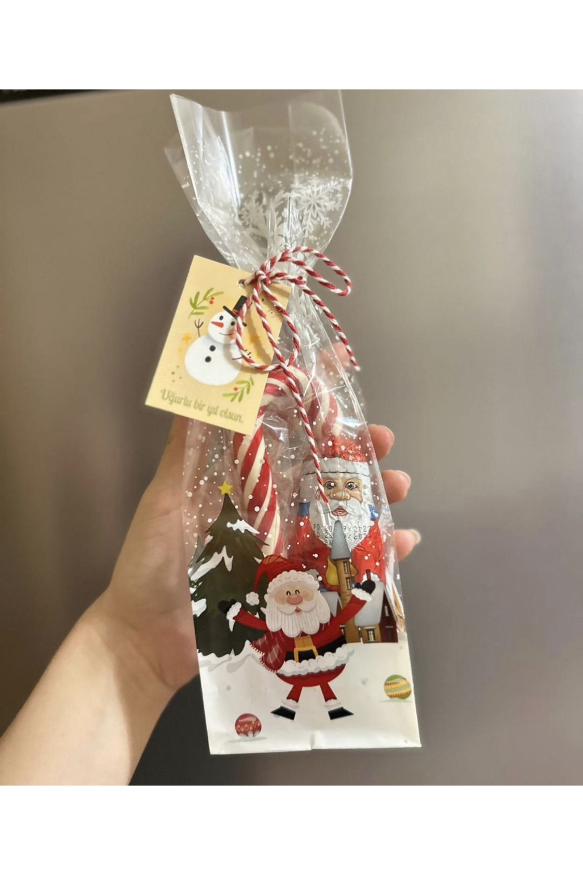 paquet de chocolats pour le nouvel an