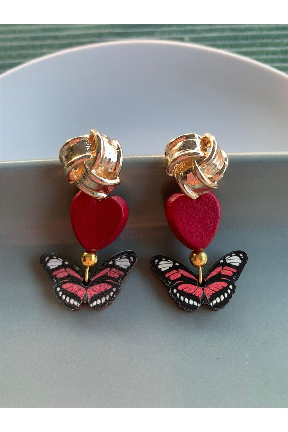 Butterfly design earrings hotsell