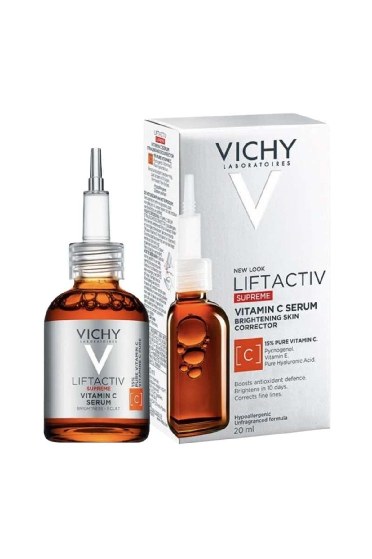 Vichy سرم روشن کننده و آنتی اکسیدان Liftactiv ویتامین C خالص 20 میل