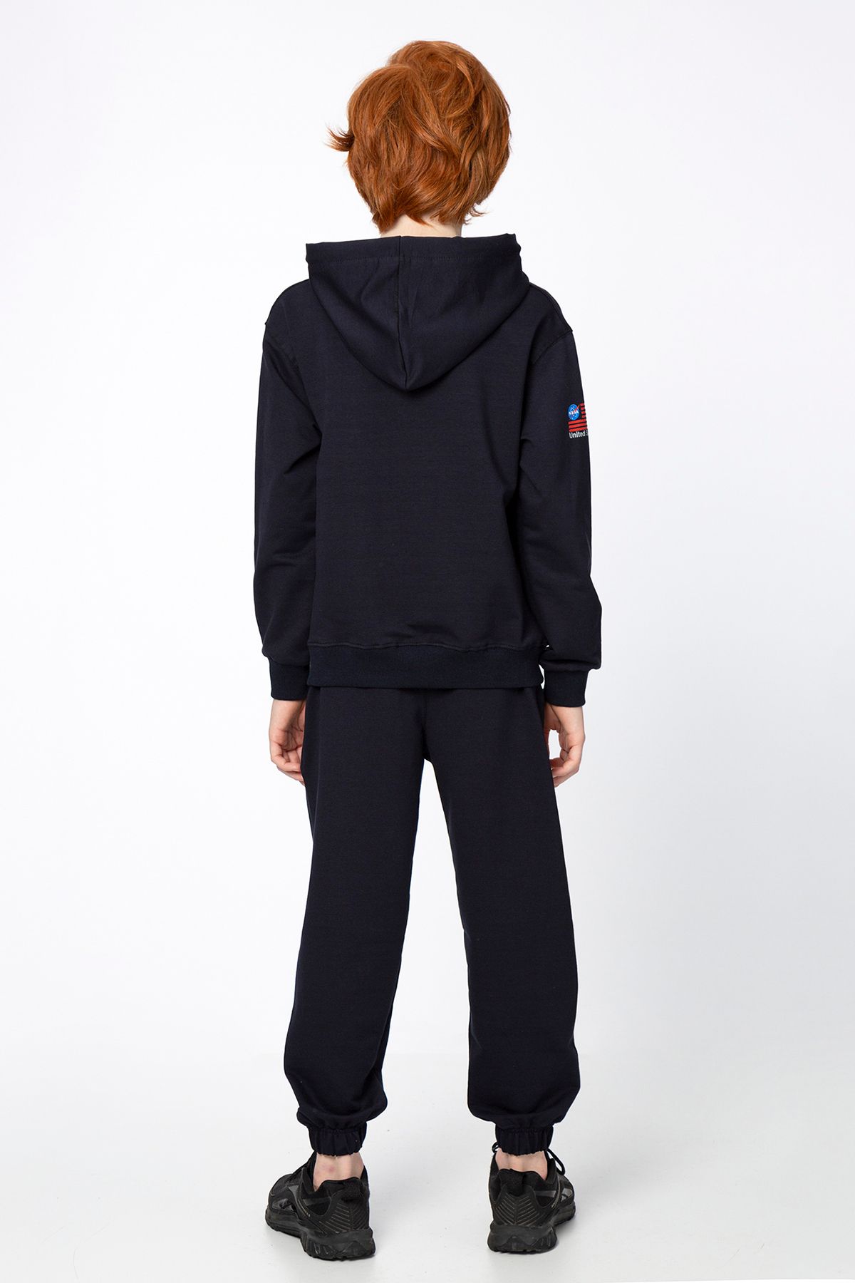 Blue and black sales sweatsuit