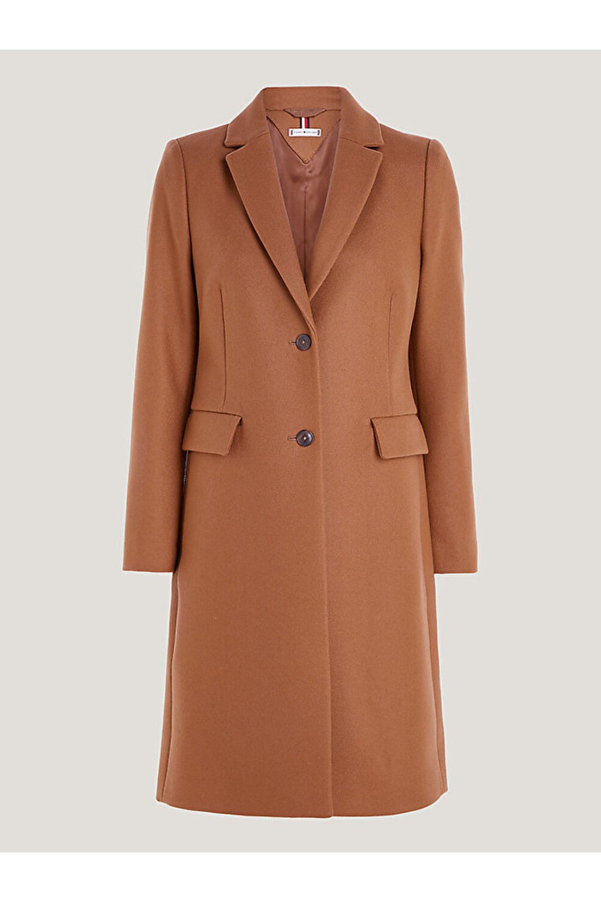 Tommy hilfiger wool blend hot sale overcoat