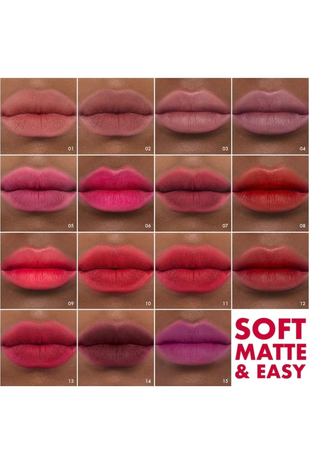 SEPHORA-Matte Liquid Lipstick Soft Matte & Easy - Matte Rouge 4,5 ml 3
