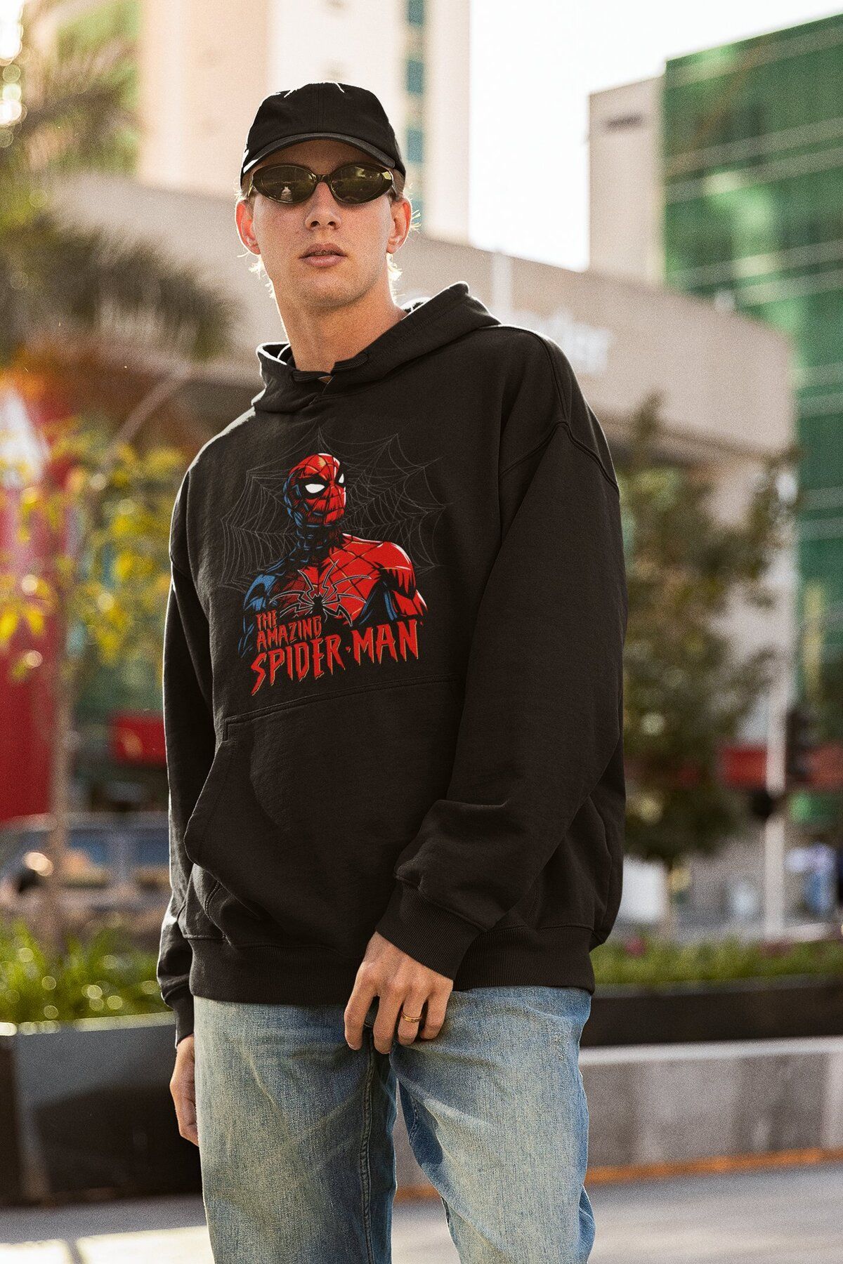 The amazing sale spider man hoodie