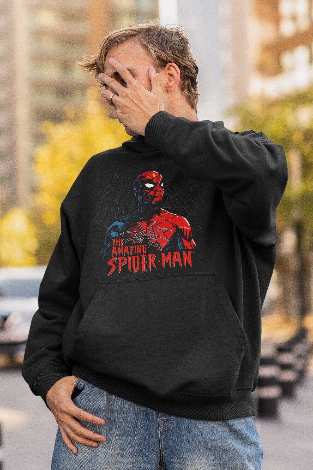 Amazing spider on sale man hoodie